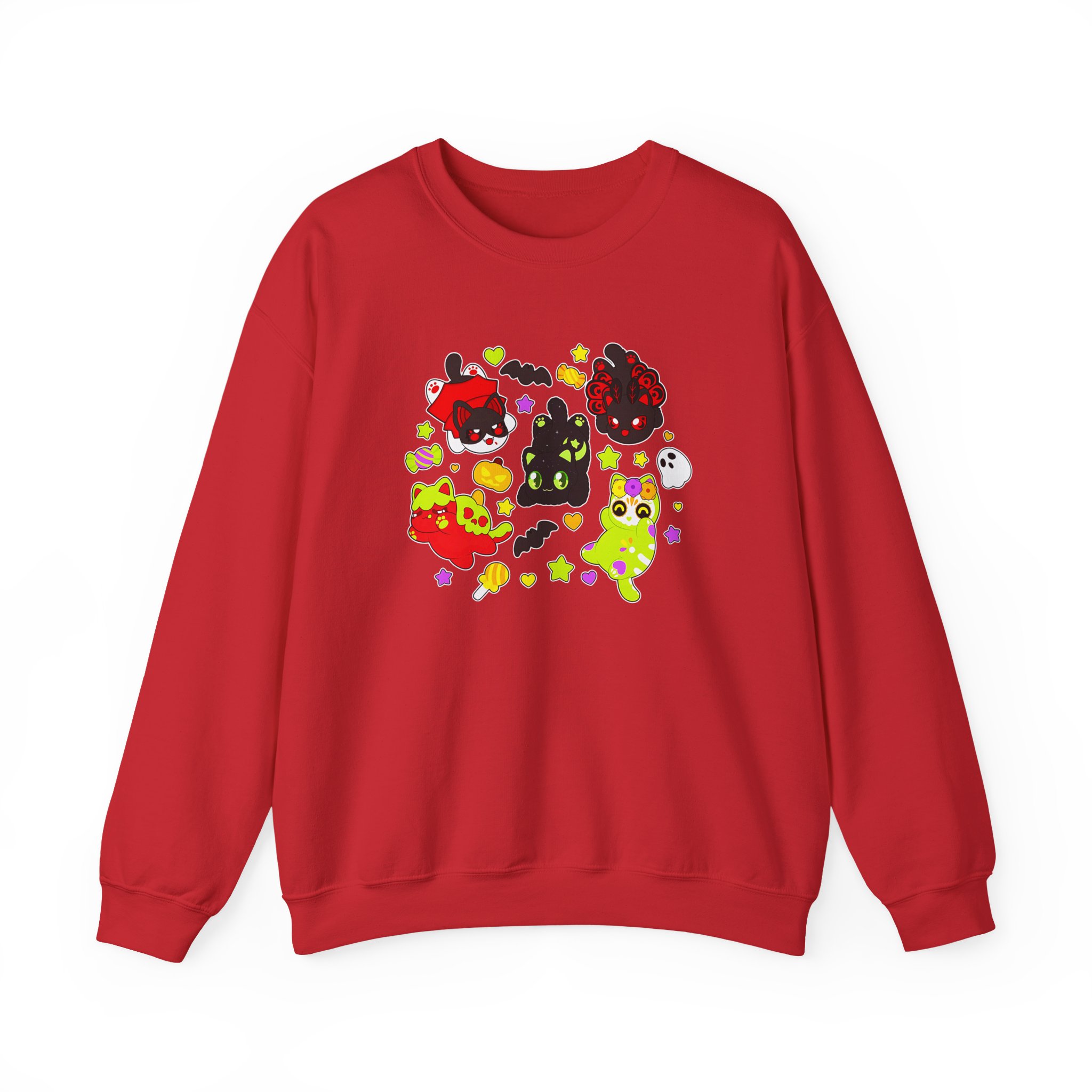 Aphmau Halloween Unisex Heavy Blend™ Crewneck Sweatshirt - Image 19