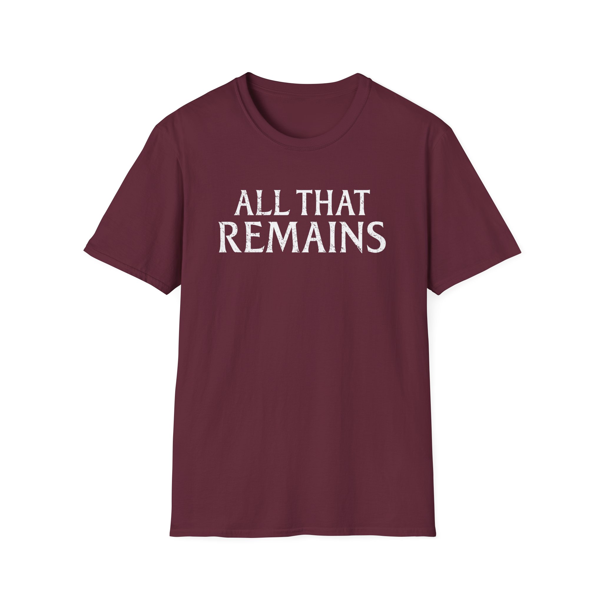 All That Remains Tie Dye Logo Unisex Softstyle T-Shirt - Image 3