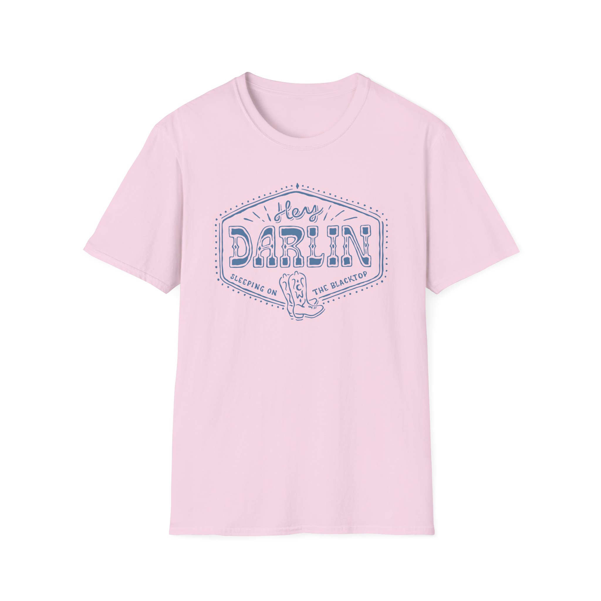 Colter Wall Hey Darlin Unisex Softstyle T-Shirt - Image 7