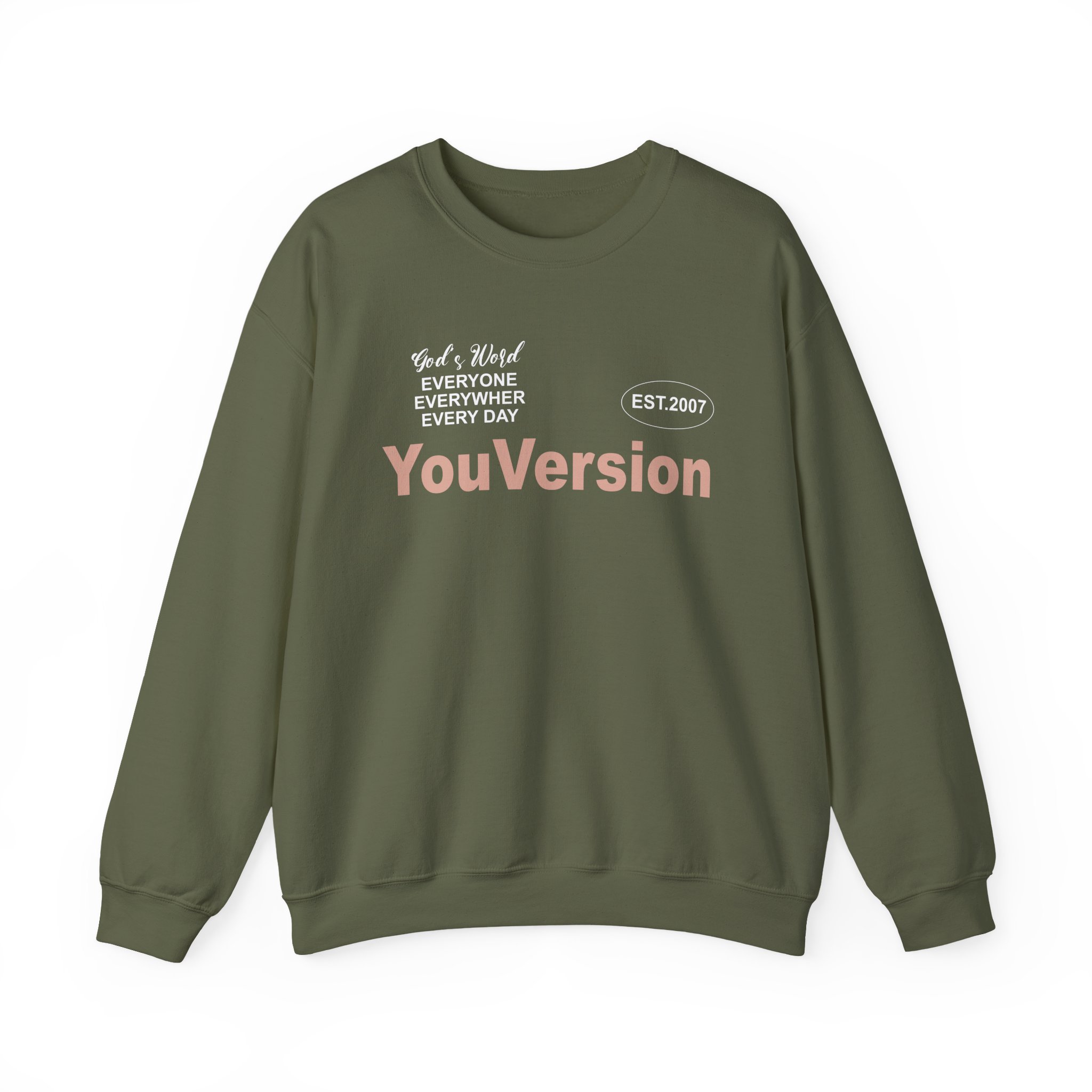 Life Church Youversion Unisex Heavy Blend™ Crewneck Sweatshirt - Image 7
