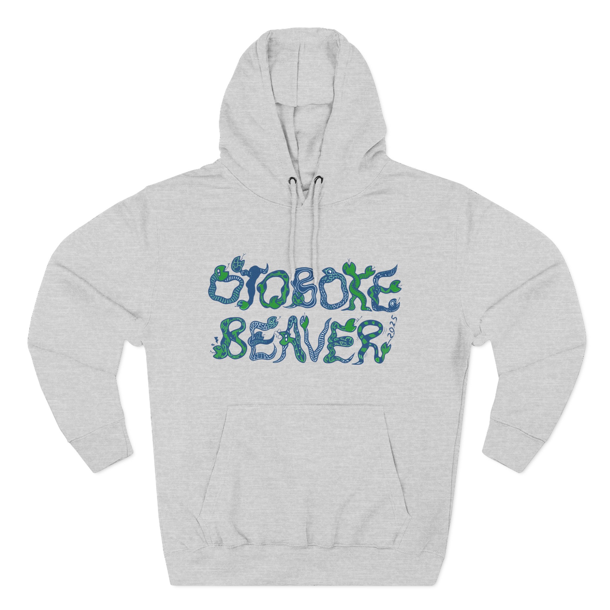 Otoboke Beaver Three-Panel Fleece Hoodie - Image 3