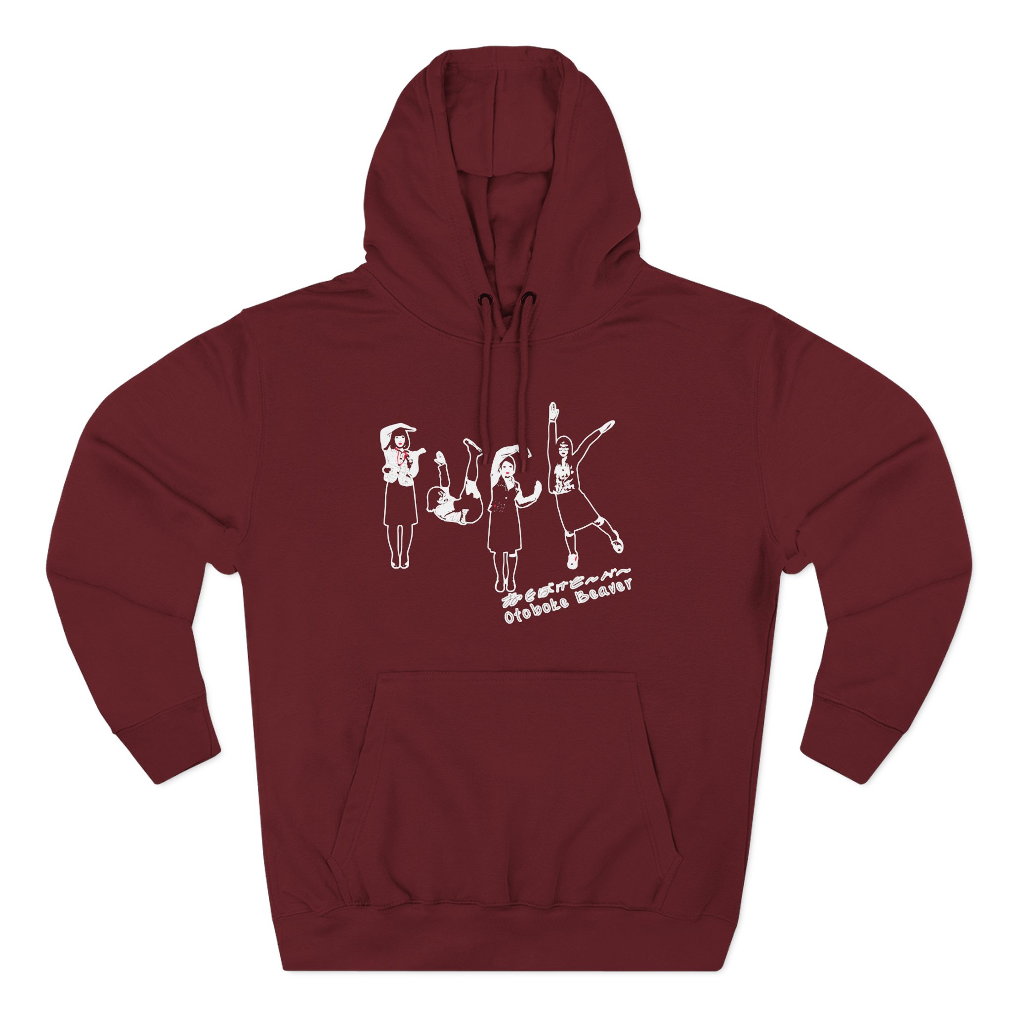 Otoboke Beaver FXXK Office Life Three-Panel Fleece Hoodie - Image 15