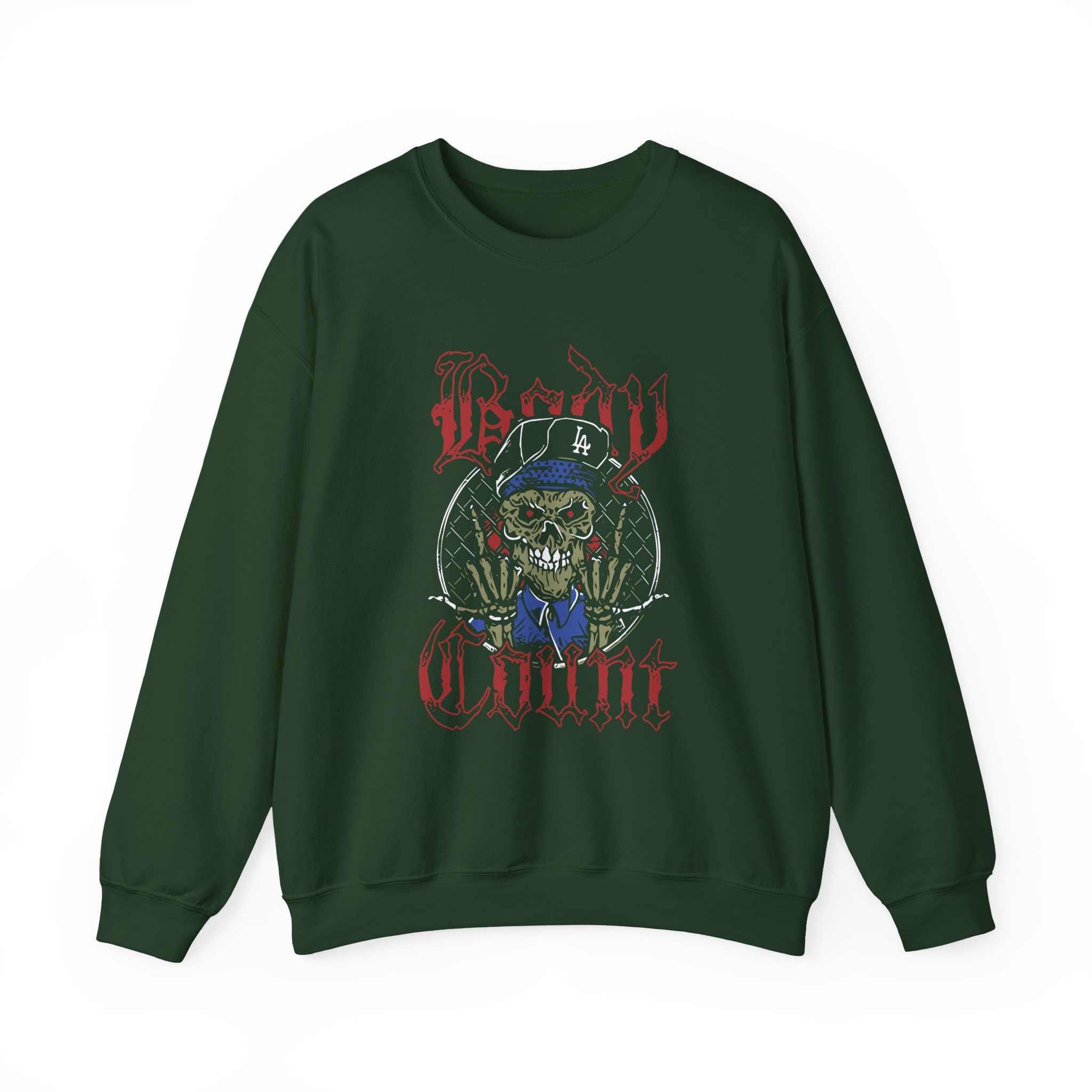 Body Count Skull Mascot Unisex Heavy Blend™ Crewneck Sweatshirt - Image 5