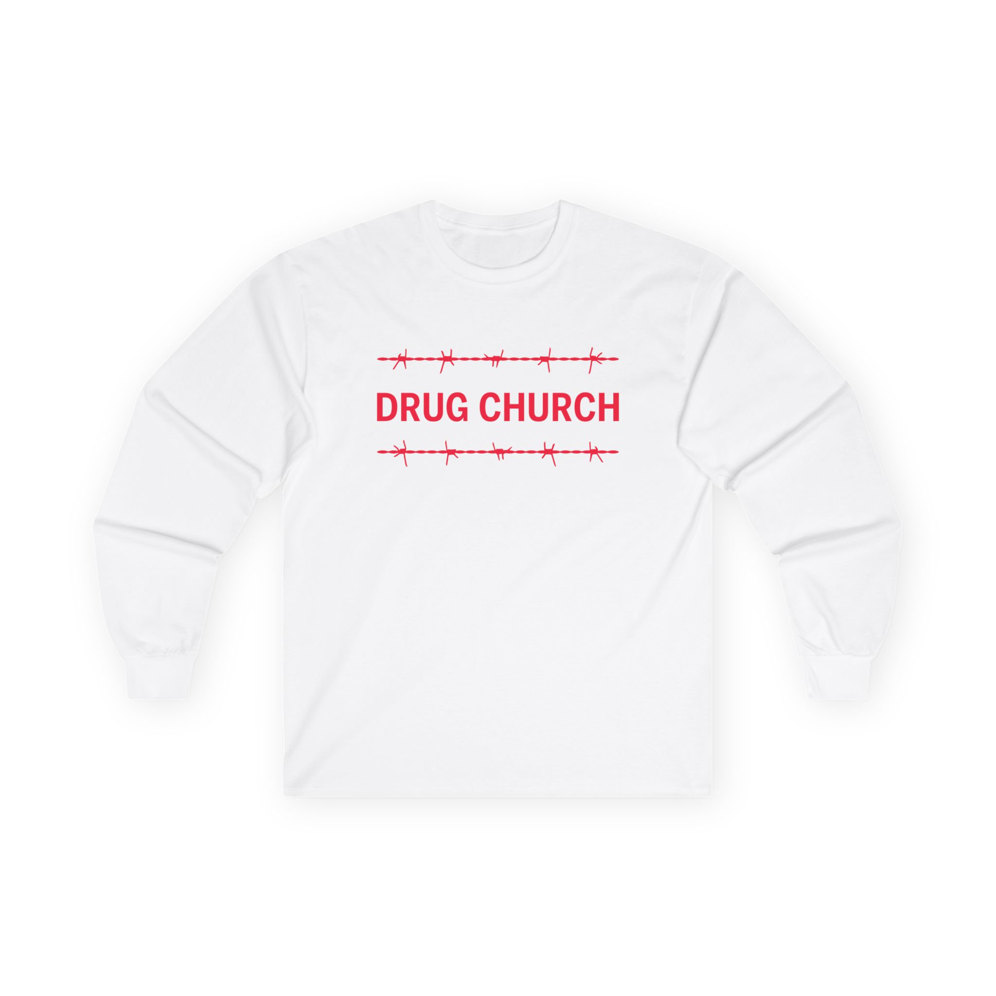 Drug Church Cheer Sand Unisex Ultra Cotton Long Sleeve Tee