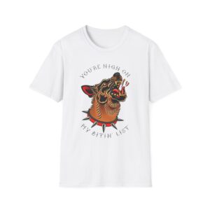 Tyler Childers Bitin' List Dog Unisex Softstyle T-Shirt