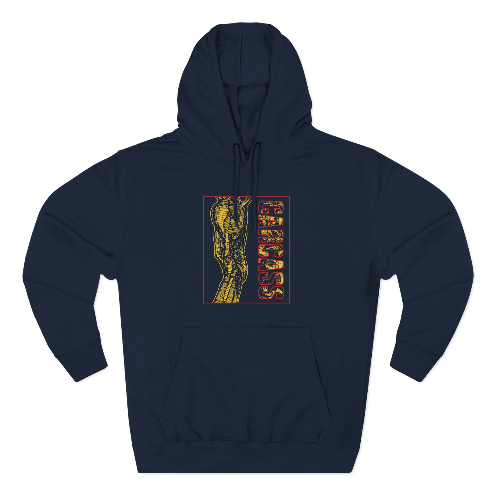 Carcass Three-Panel Fleece Hoodie - Image 7