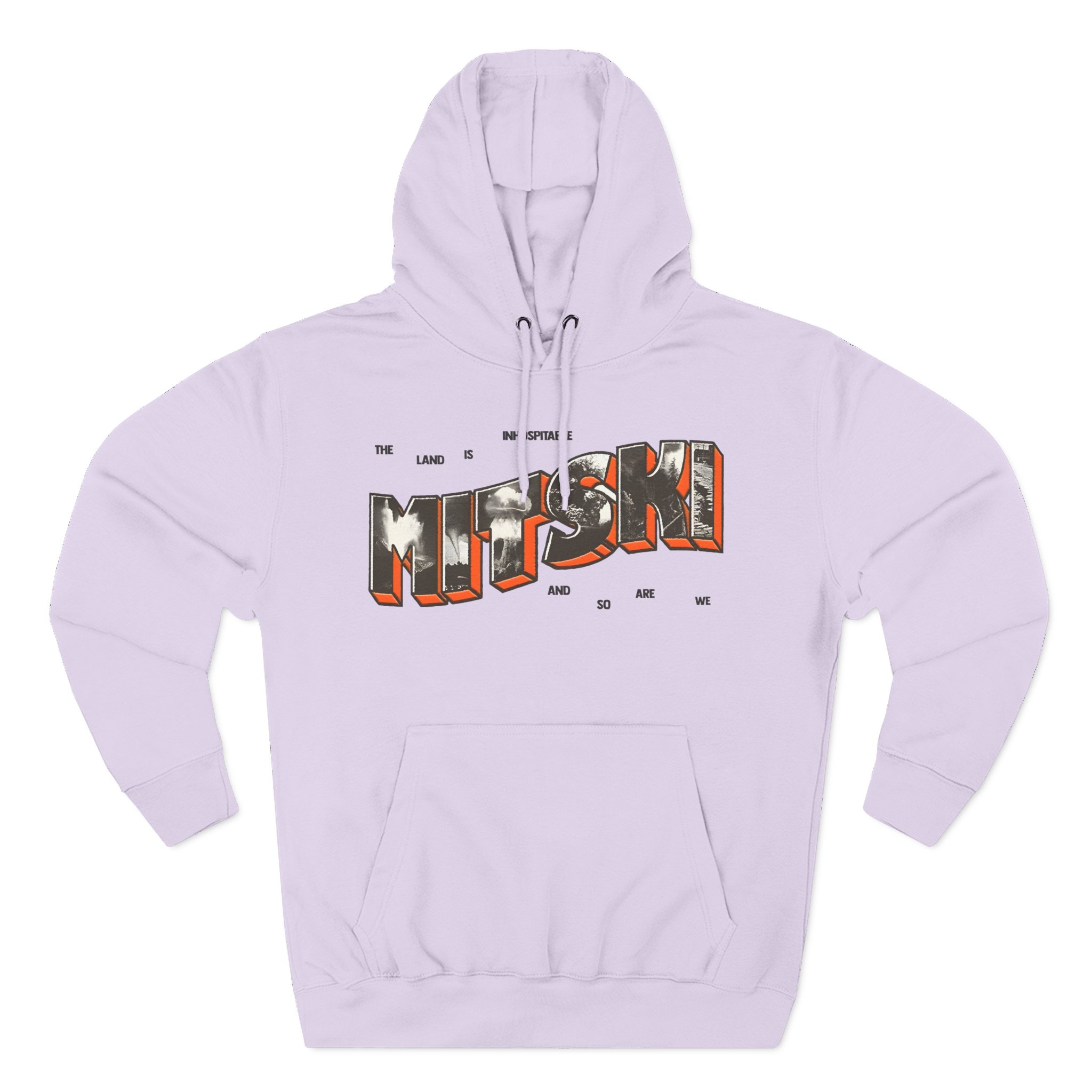 Mitski Postcard Three-Panel Fleece Hoodie - Image 13