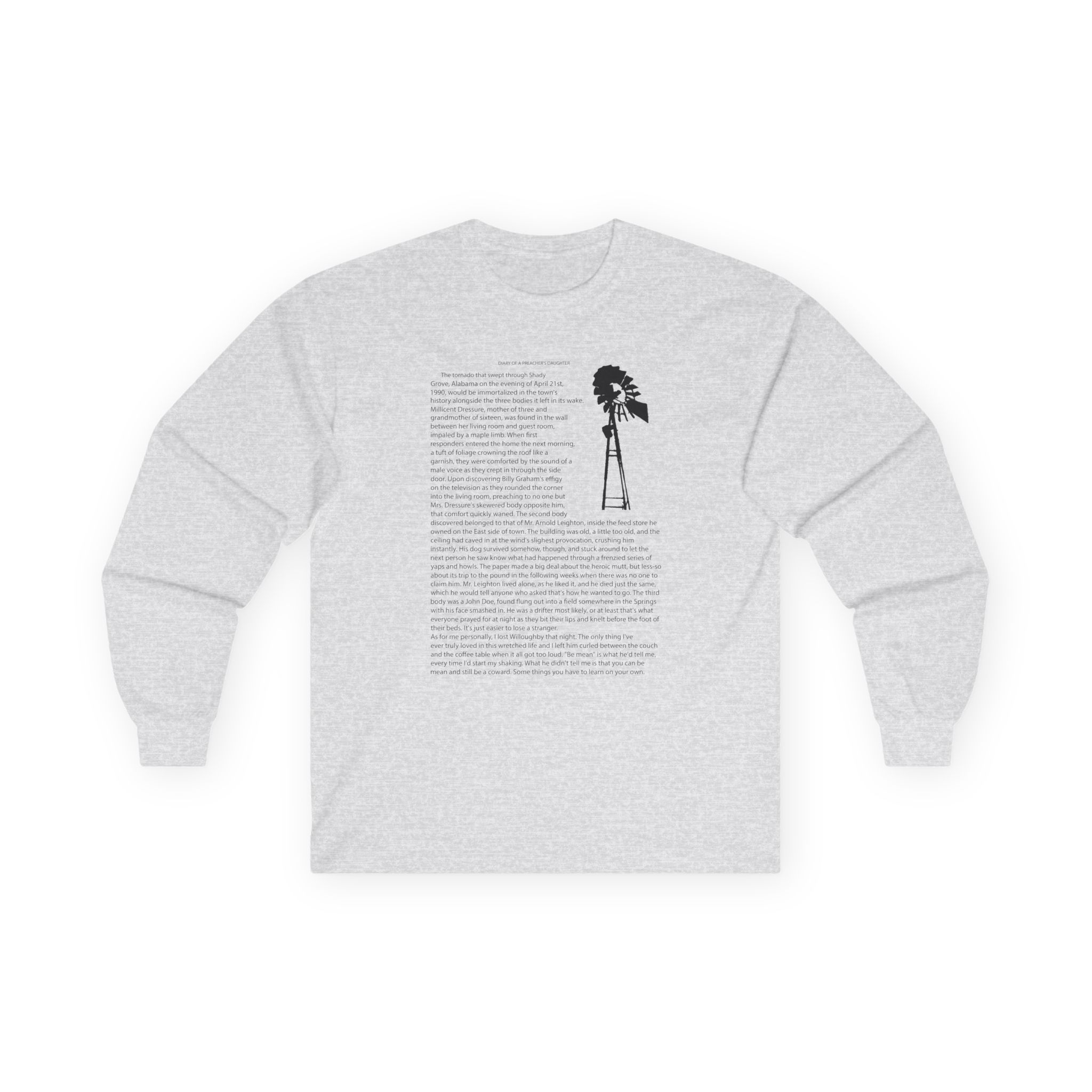 Ethel Cain Excerpt Unisex Ultra Cotton Long Sleeve Tee - Image 3