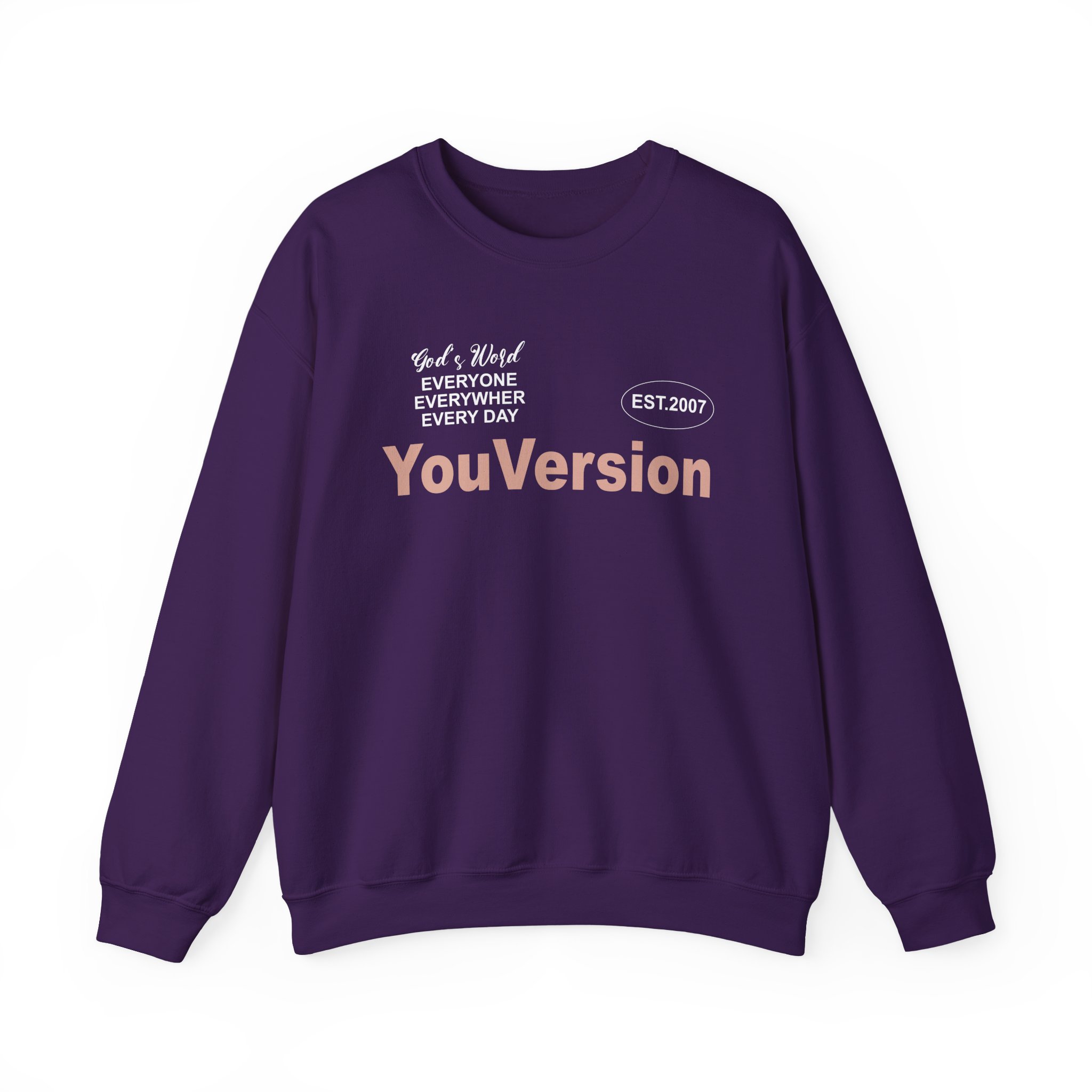 Life Church Youversion Unisex Heavy Blend™ Crewneck Sweatshirt - Image 21
