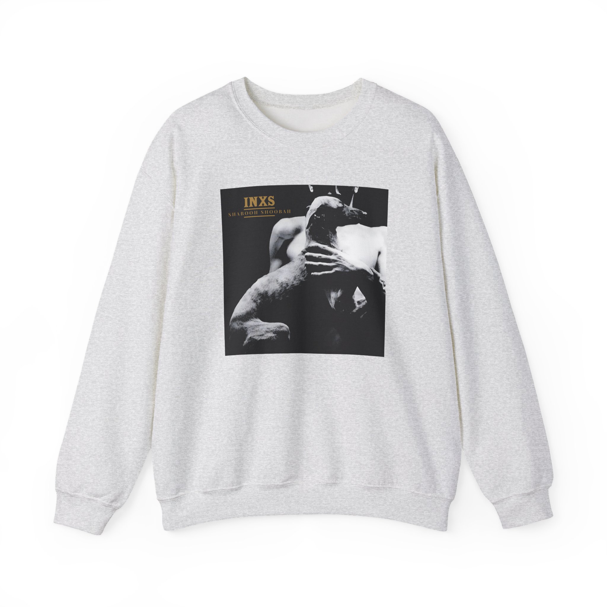 Inxs Shabooh Shoobah 40th Anniversary Unisex Heavy Blend™ Crewneck Sweatshirt - Image 3