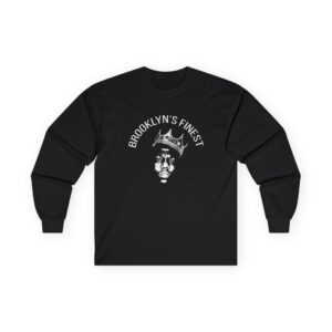 Biggie Smalls Brooklyn's Finest Unisex Ultra Cotton Long Sleeve Tee