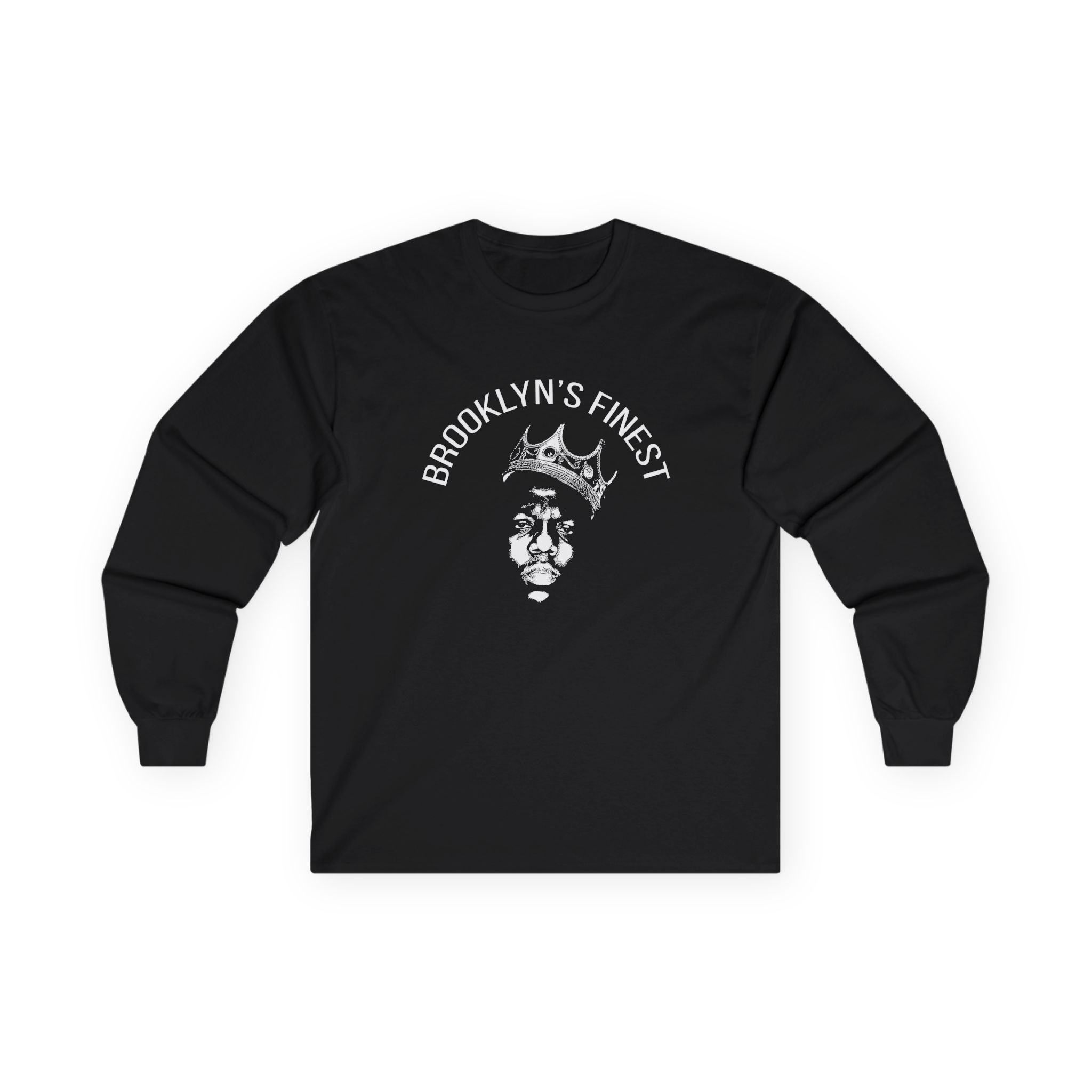 Biggie Smalls Brooklyn's Finest Unisex Ultra Cotton Long Sleeve Tee