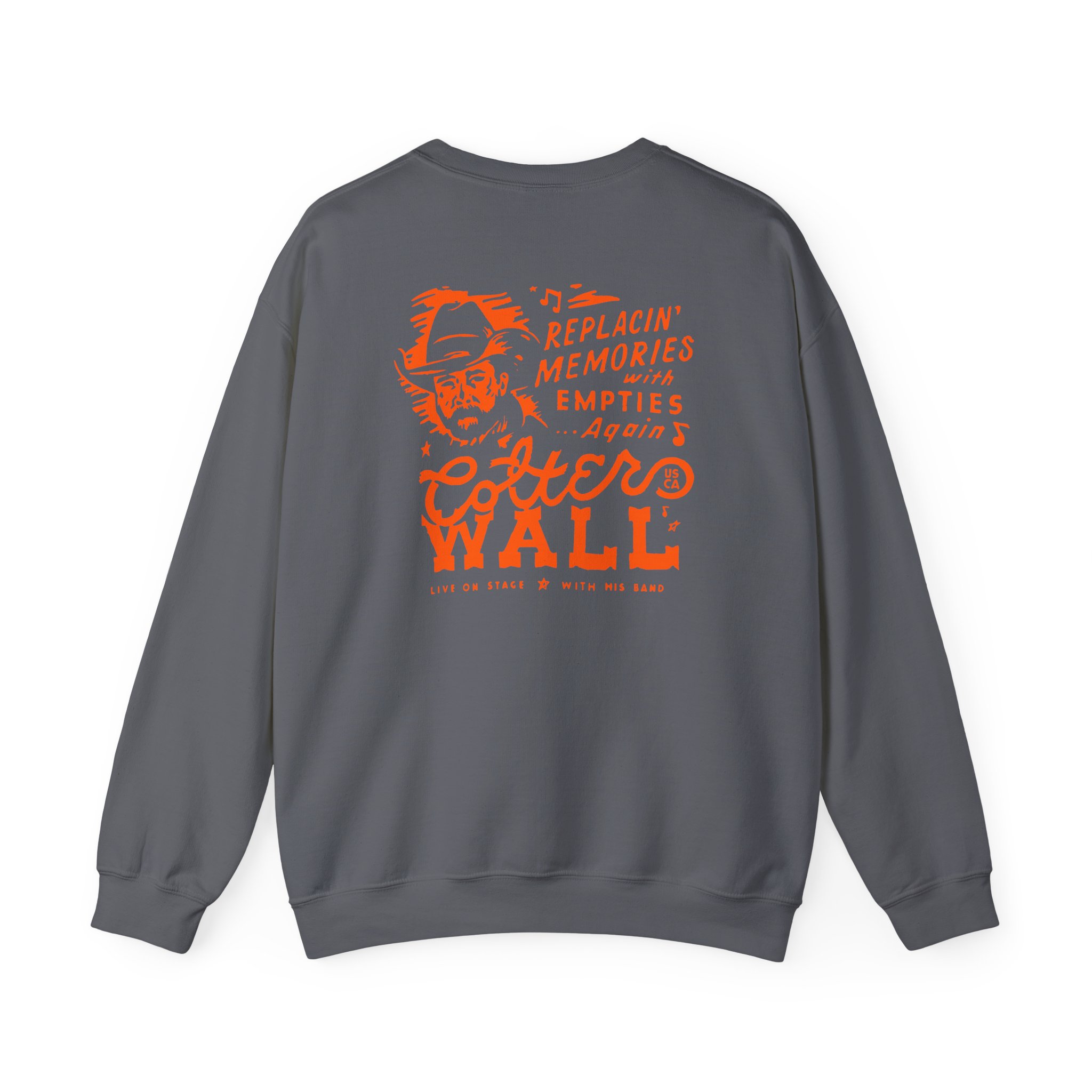 Colter Wall Memories and Empties Pocket Unisex Heavy Blend™ Crewneck Sweatshirt - Image 14