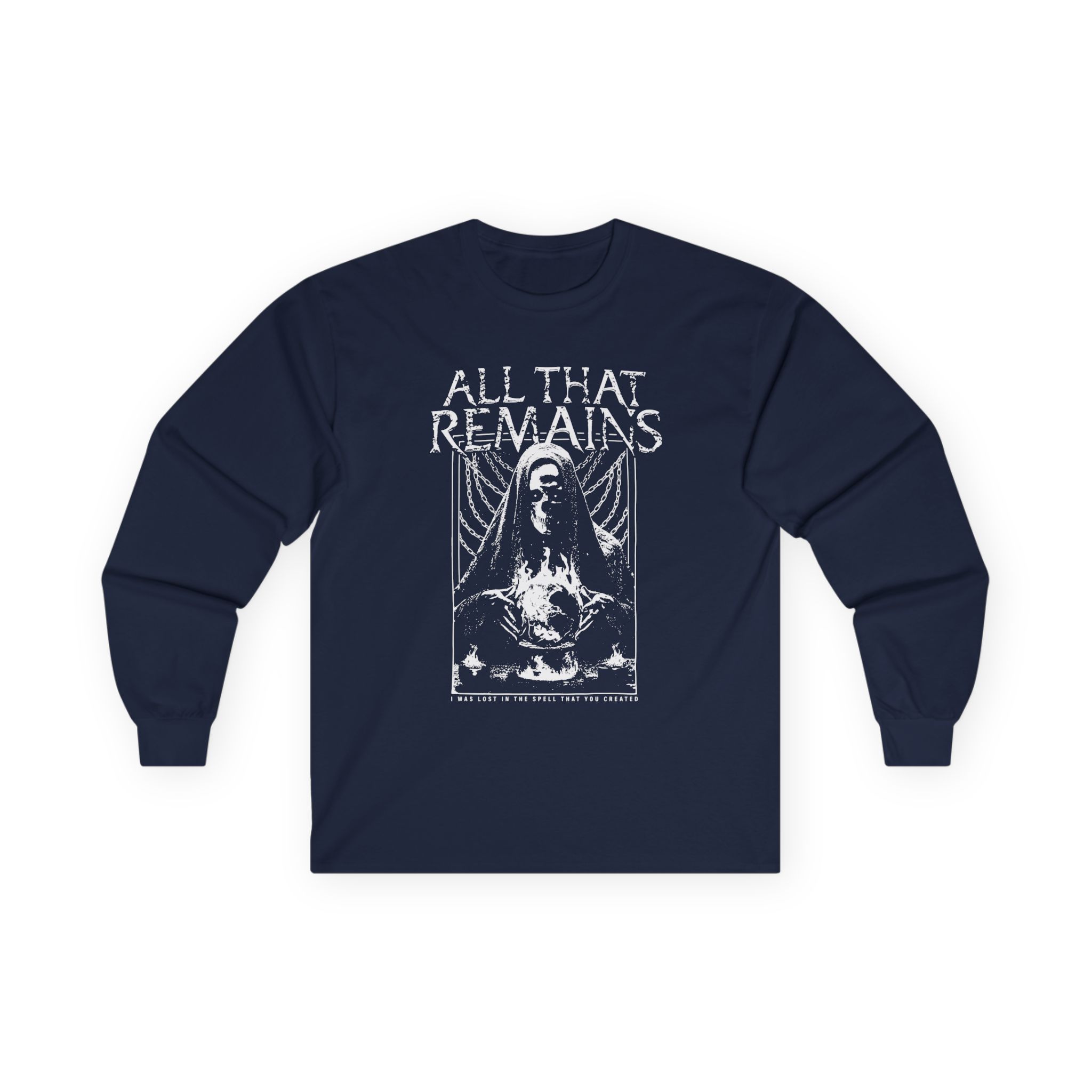All That Remains Like a Virus Dye Unisex Ultra Cotton Long Sleeve Tee - Image 9