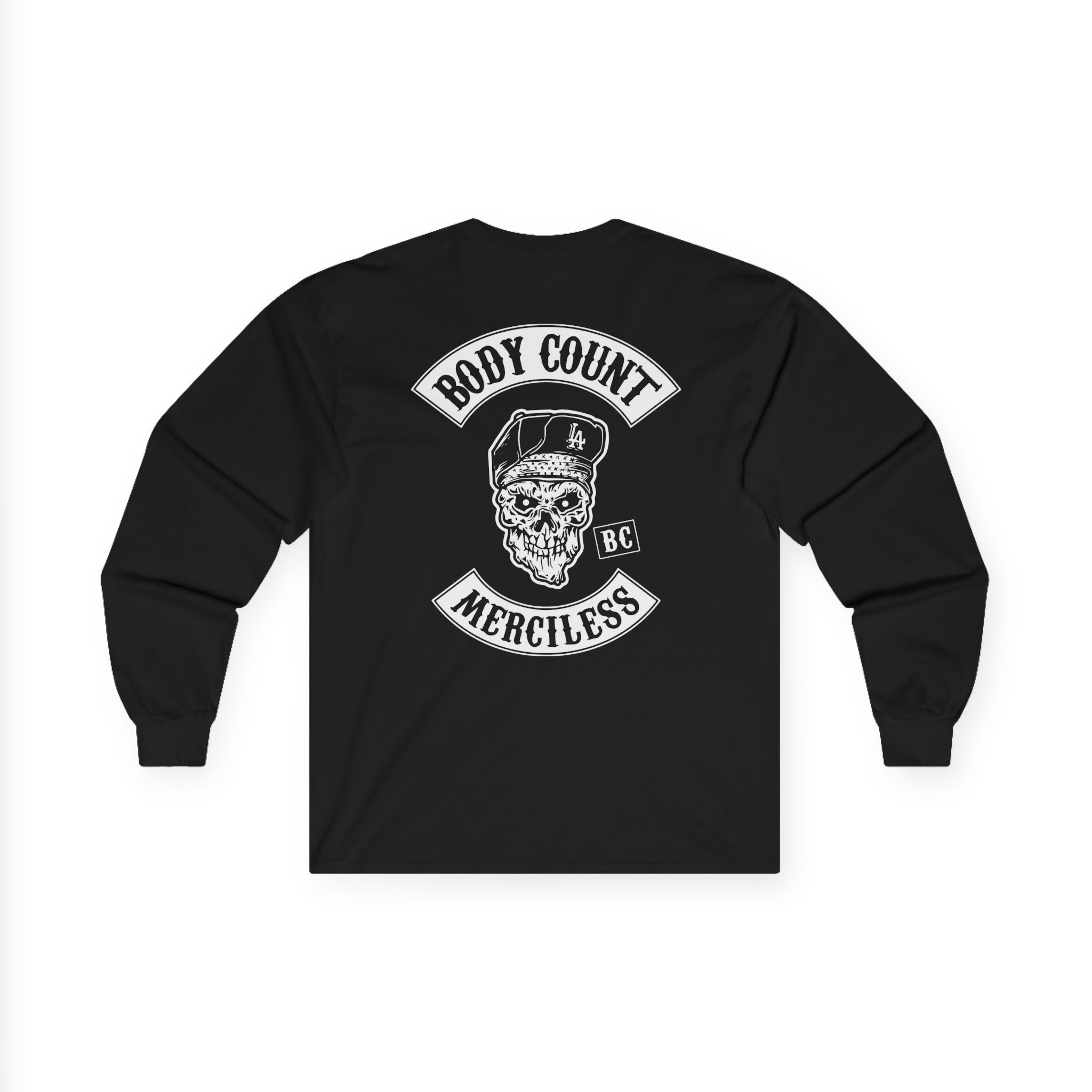Body Count Biker Unisex Ultra Cotton Long Sleeve Tee - Image 2