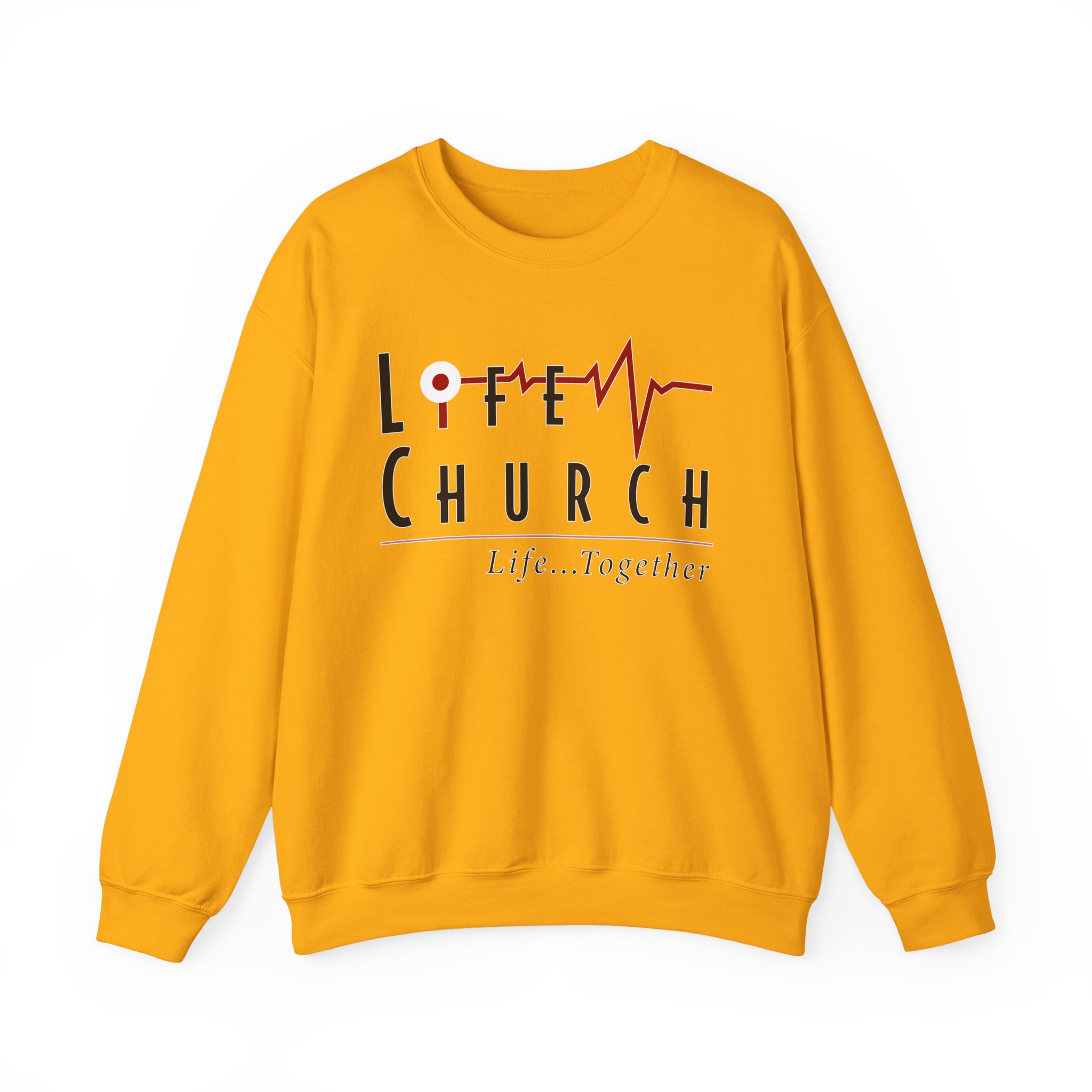 Life Church Unisex Heavy Blend™ Crewneck Sweatshirt - Image 5