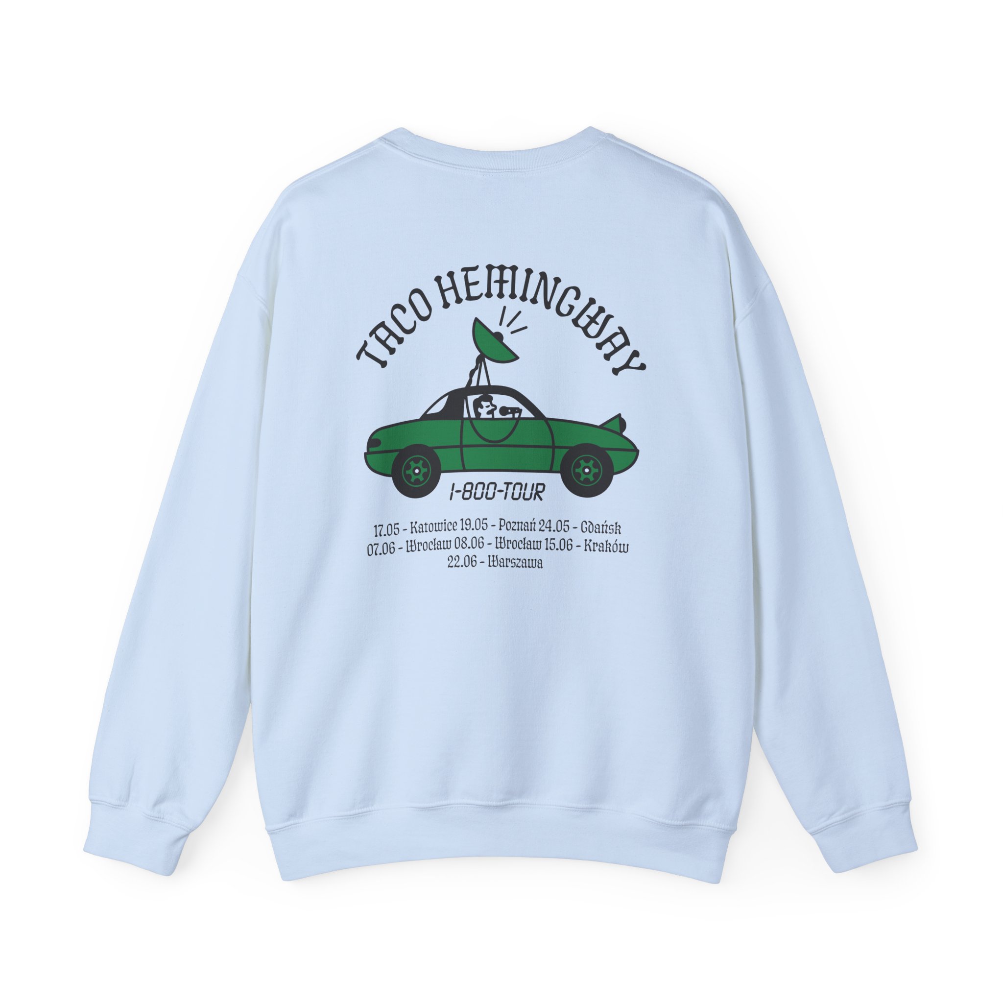 Taco Hemingway 1-800-tour Unisex Heavy Blend™ Crewneck Sweatshirt - Image 8