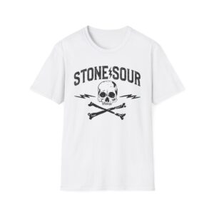 Stonesour Cross Bones 3/4 Raglan Unisex Softstyle T-Shirt