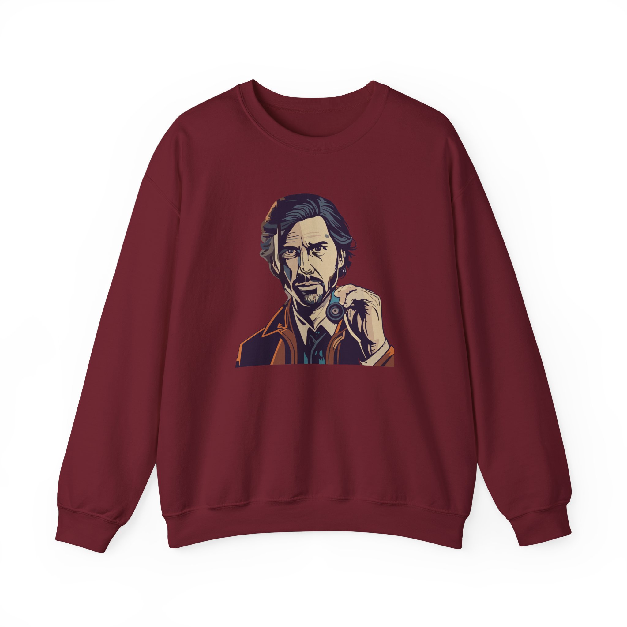 Alan Wake Cosmic Unisex Heavy Blend™ Crewneck Sweatshirt - Image 25