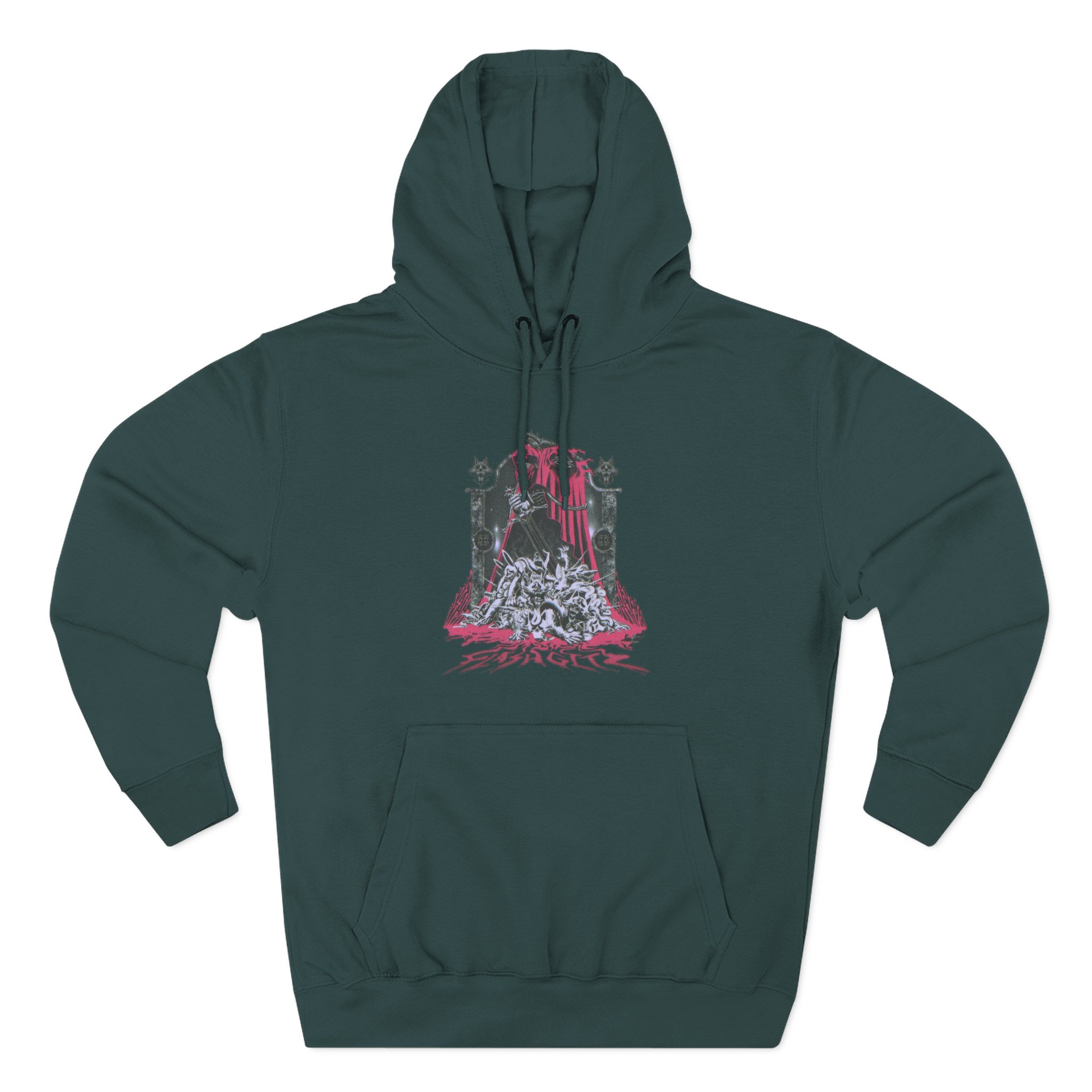 Flashgitz Holy Warrior Three-Panel Fleece Hoodie - Image 5