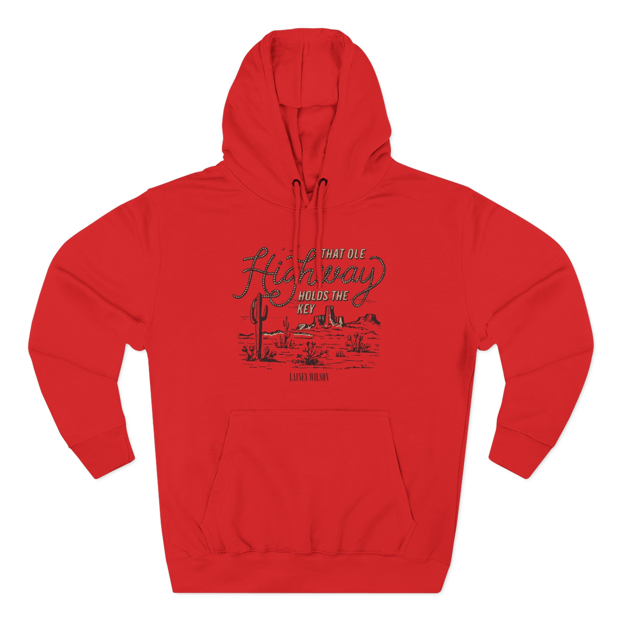 Lainey Wilson Highway Three-Panel Fleece Hoodie - Image 17