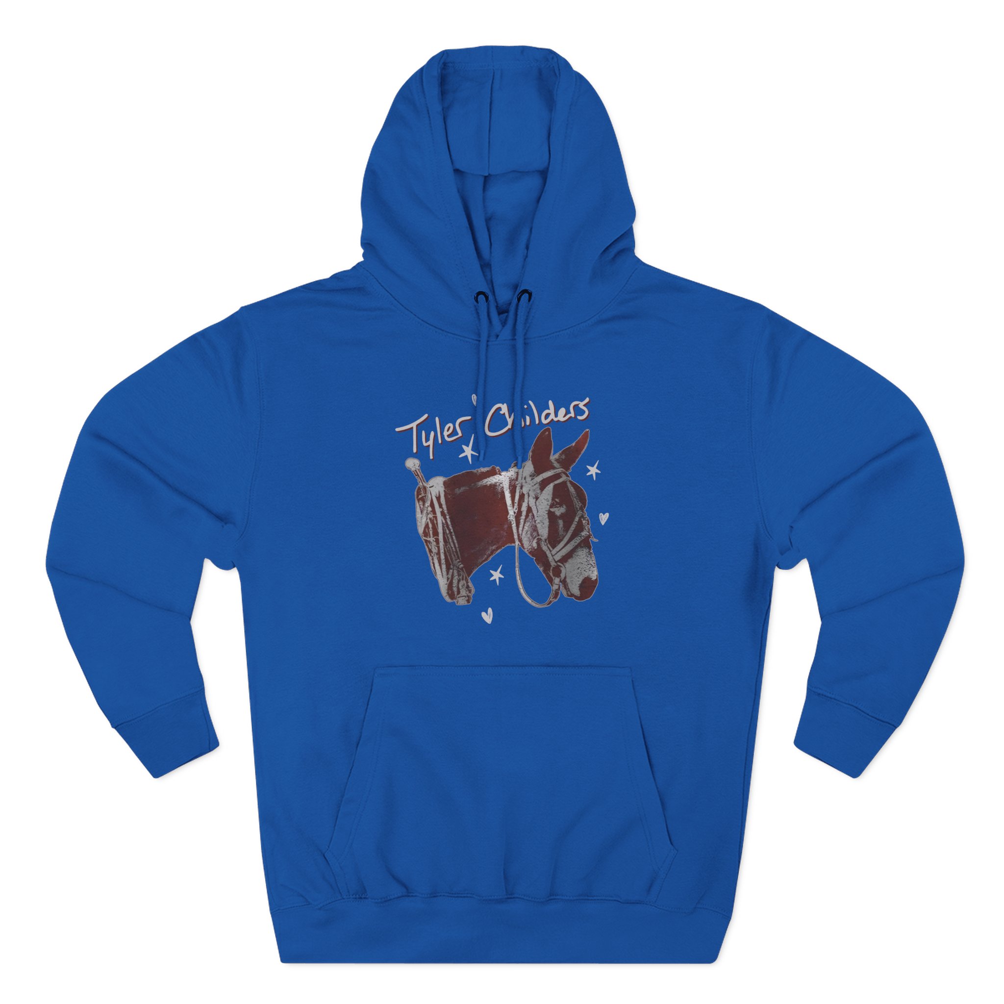 Tyler Childers Green Youth Mule Three-Panel Fleece Hoodie - Image 9