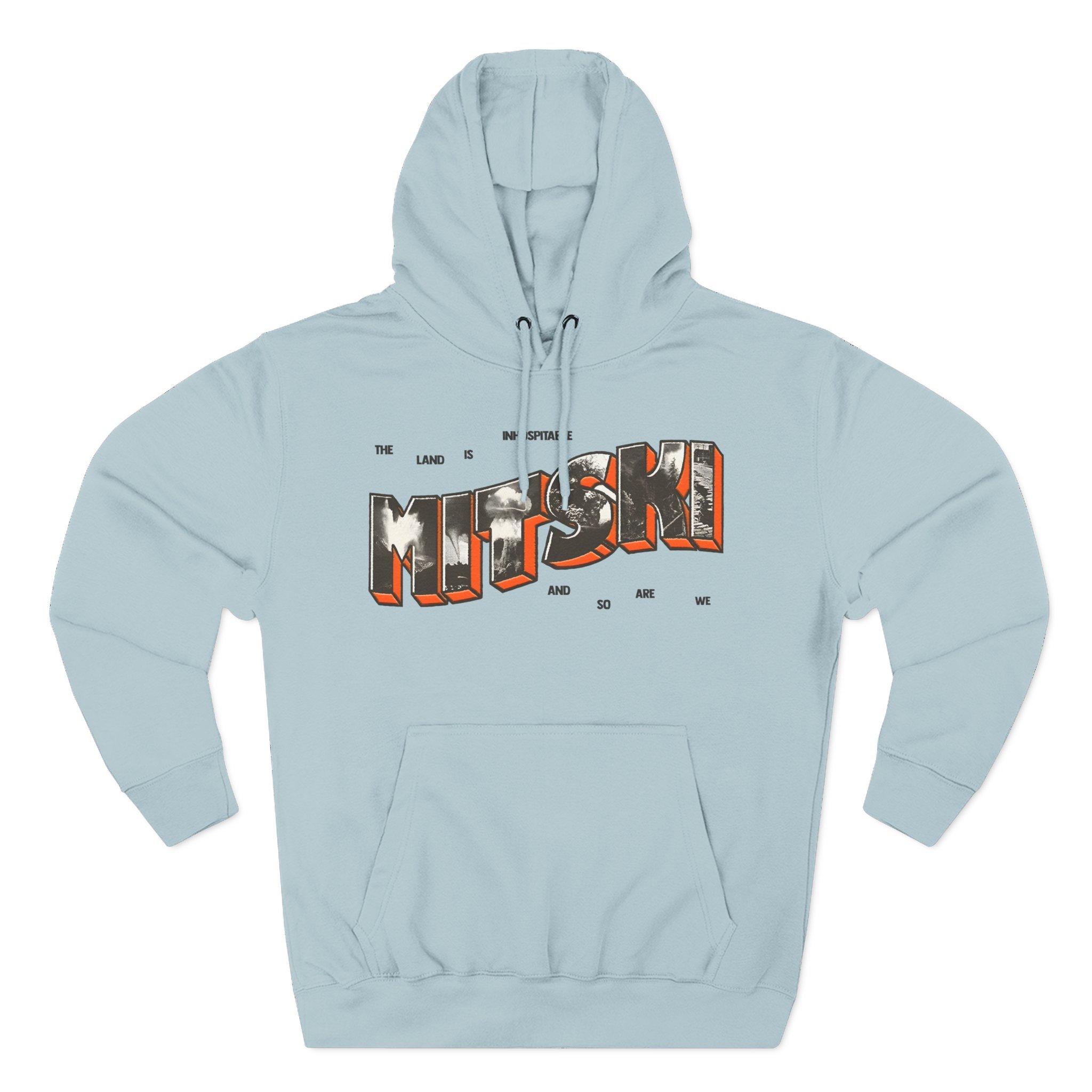 Mitski Postcard Three-Panel Fleece Hoodie - Image 11
