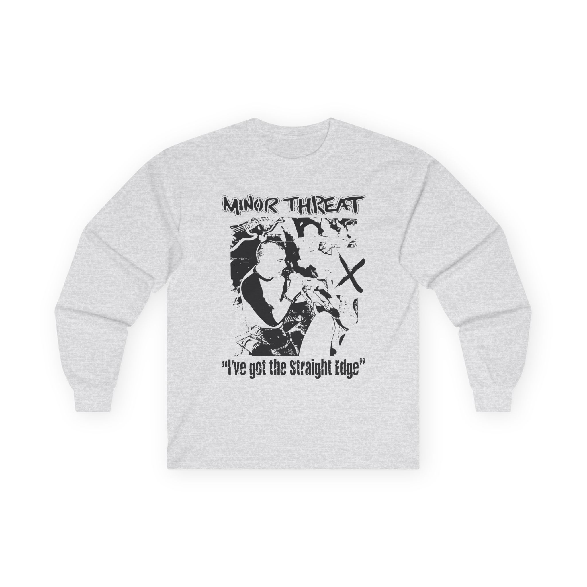 Jual Minor Threat Unisex Ultra Cotton Long Sleeve Tee - Image 3