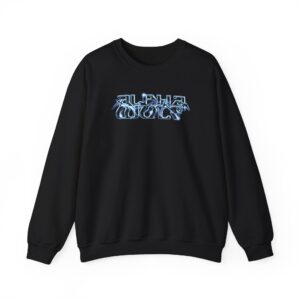 Alpha Wolf Xenon  Unisex Heavy Blend™ Crewneck Sweatshirt
