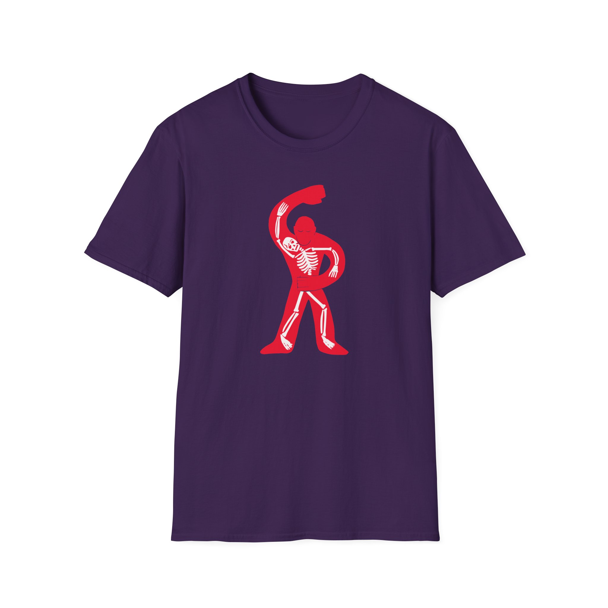 Lord Huron Dancing Skeleton Unisex Softstyle T-Shirt - Image 23