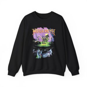 Manhead Megadeth Contaminated Unisex Heavy Blend™ Crewneck Sweatshirt