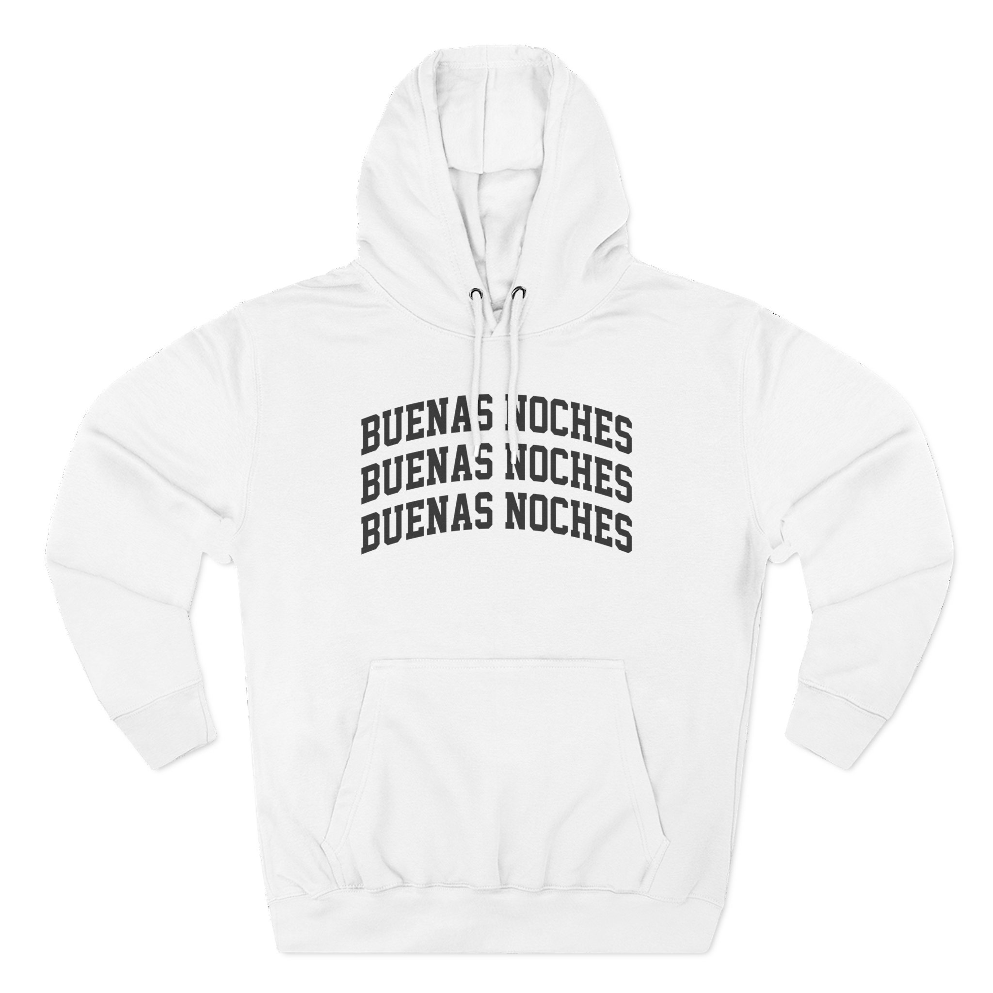 Quevedo Buenas Noches Three-Panel Fleece Hoodie - Image 3