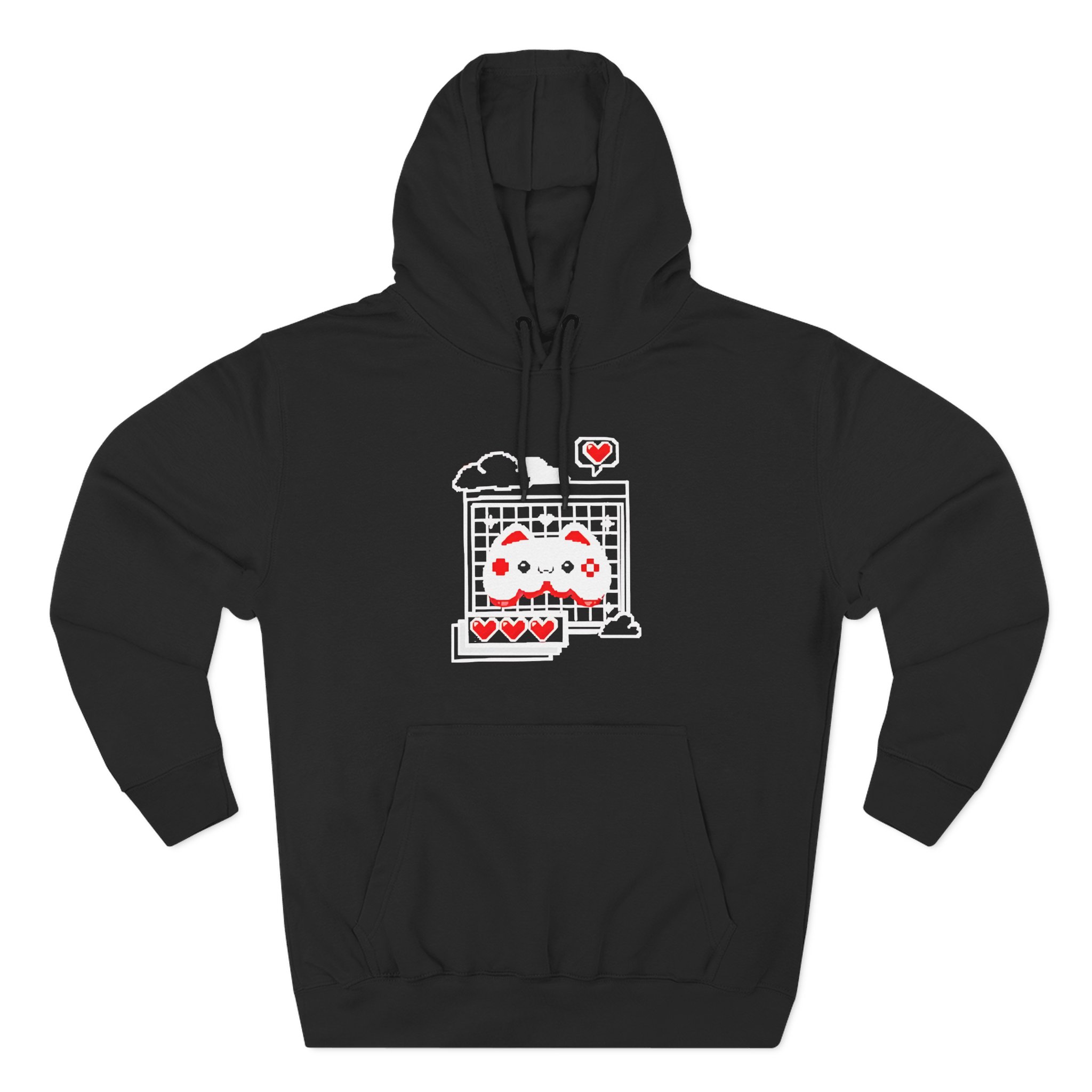 Aphmau Gamer Cat Three-Panel Fleece Hoodie