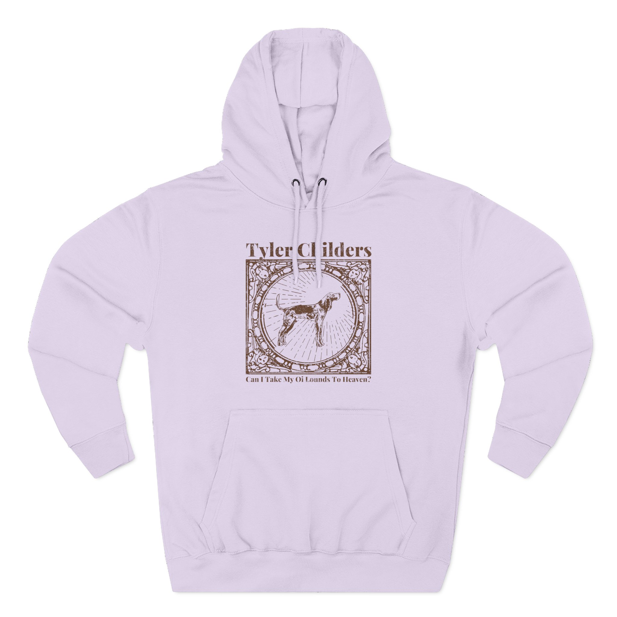 Tyler Childers Beige Hound Three-Panel Fleece Hoodie - Image 11