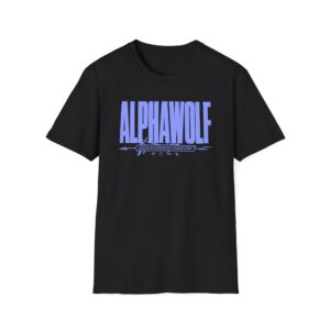 Alpha Wolf Half Living Things Unisex Softstyle T-Shirt