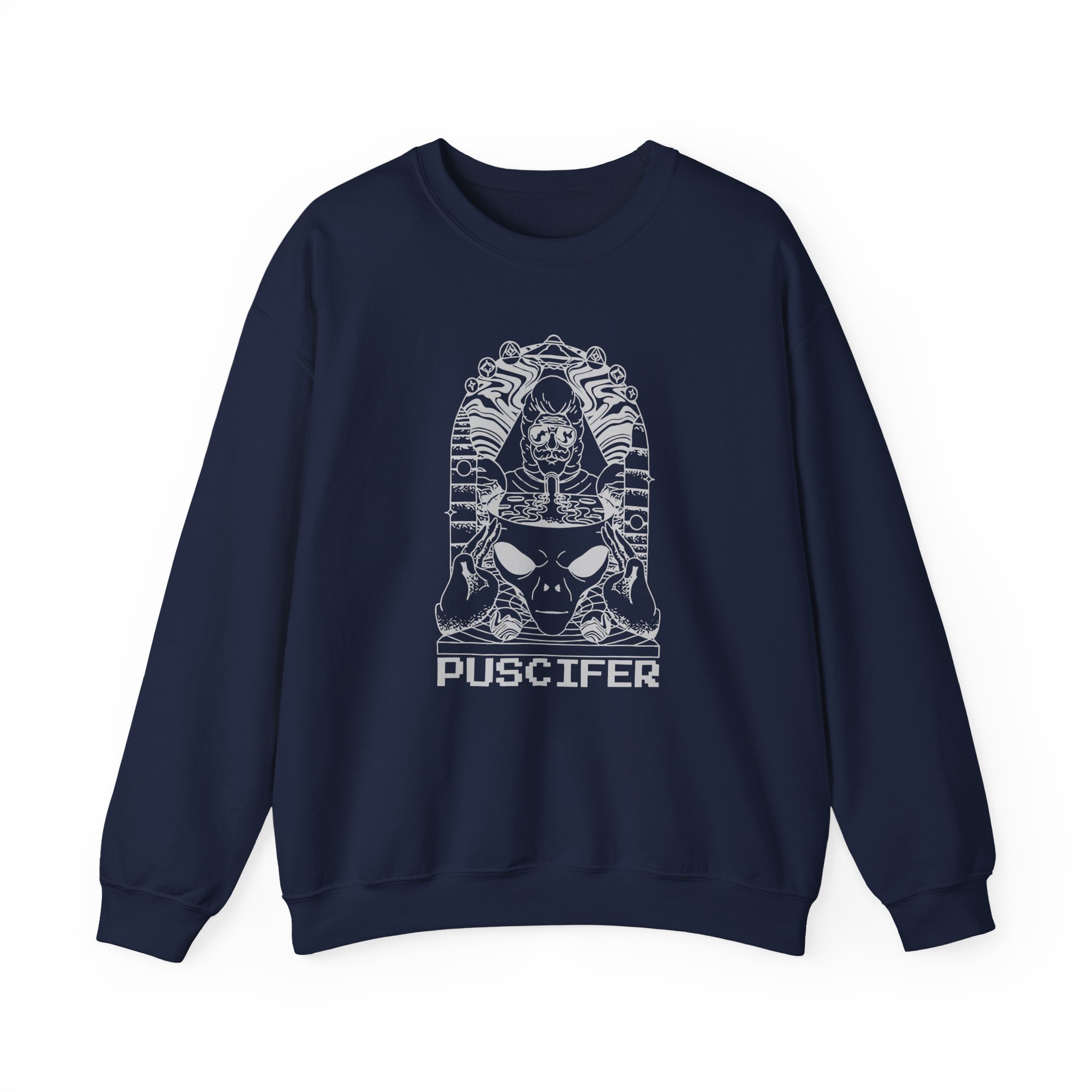 Puscifer Alien Exist Unisex Heavy Blend™ Crewneck Sweatshirt - Image 5