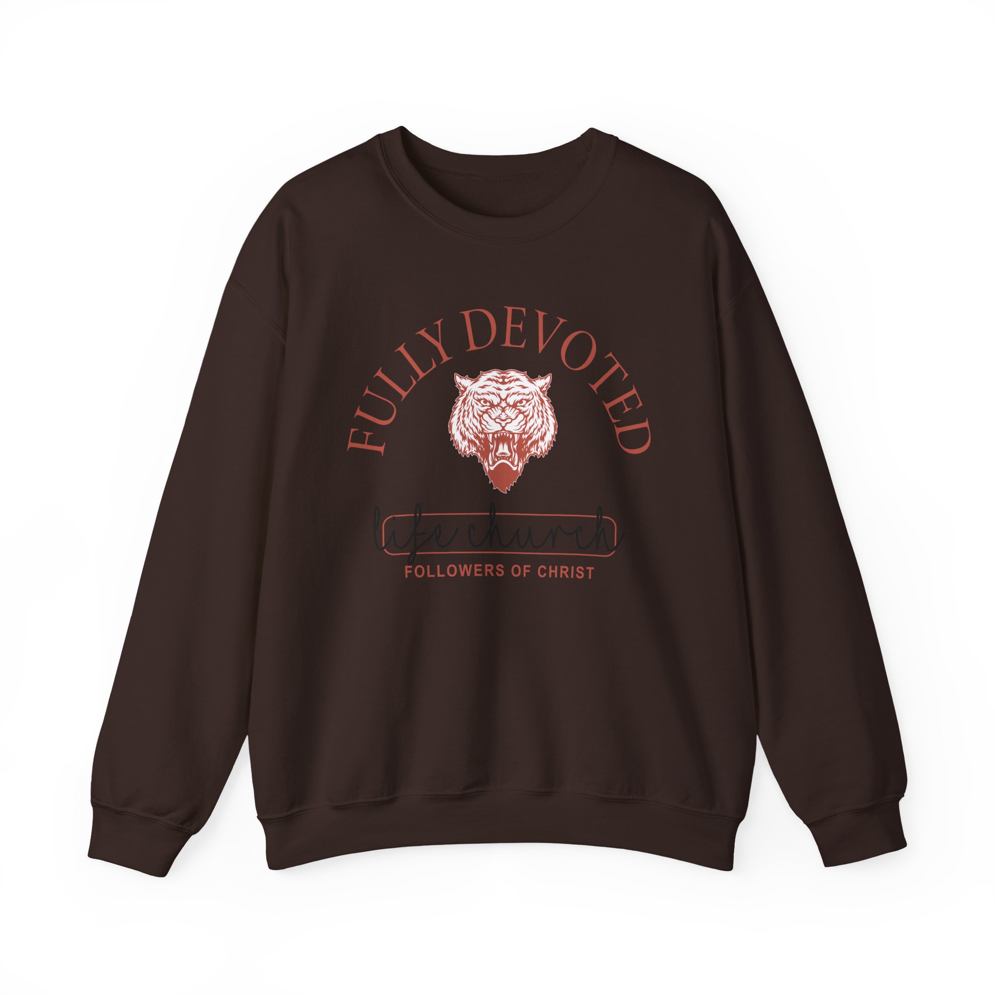 Life Church Fully Devoted Vintage Unisex Heavy Blend™ Crewneck Sweatshirt - Image 13