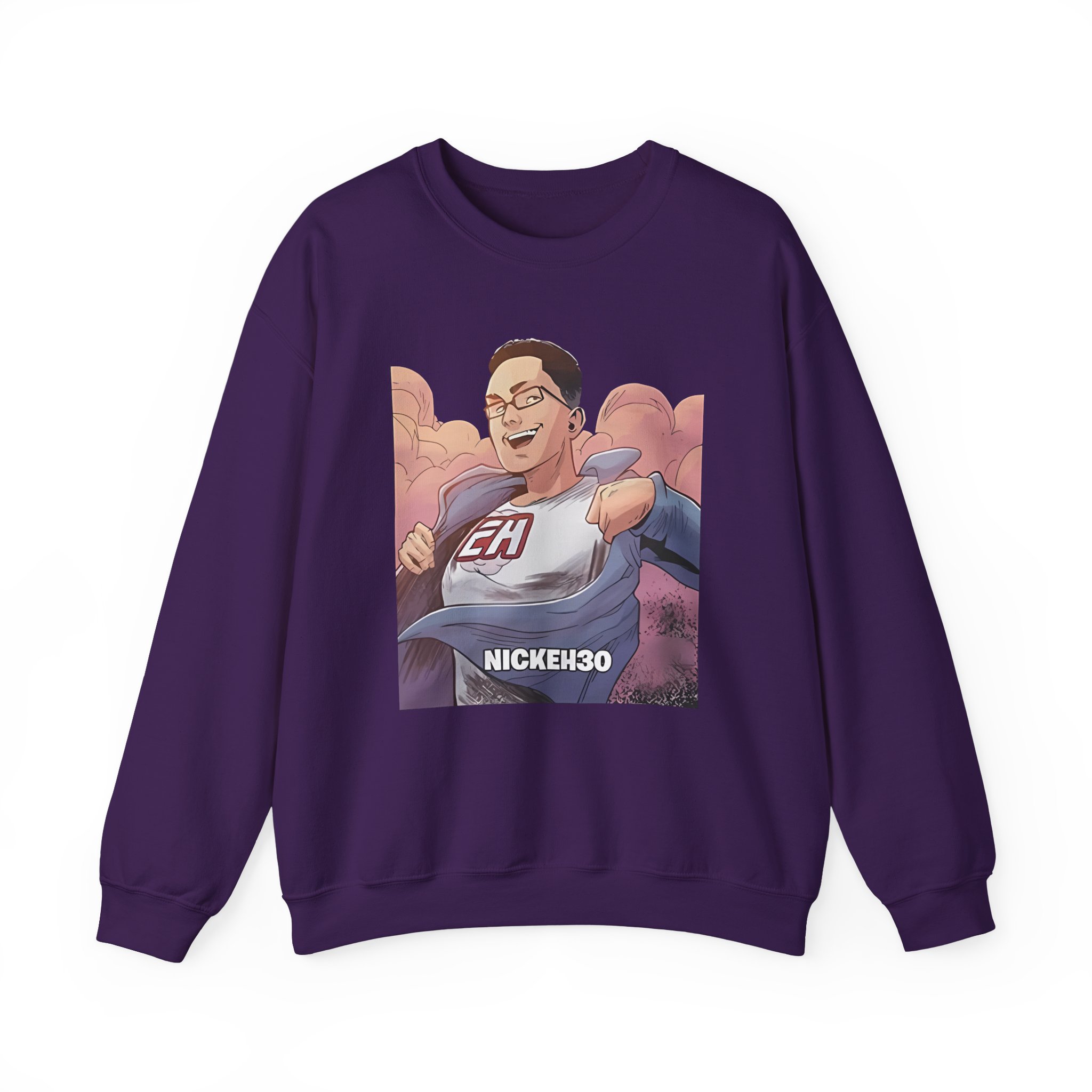 Nick Eh 30 Superhero Unisex Heavy Blend™ Crewneck Sweatshirt - Image 21