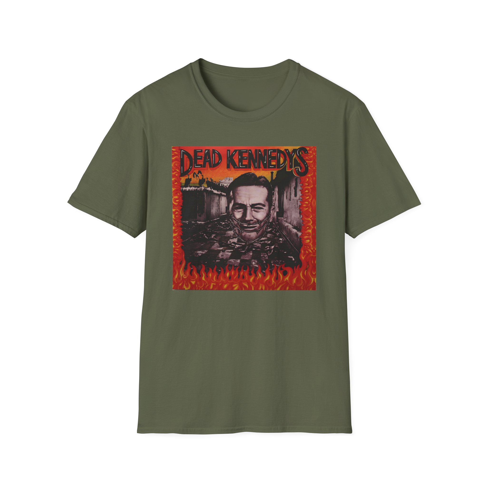Dead Kennedys Give Me Convenience Cover Unisex Softstyle T-Shirt - Image 7