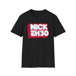Nick Eh 30 Logo Unisex Softstyle T-Shirt