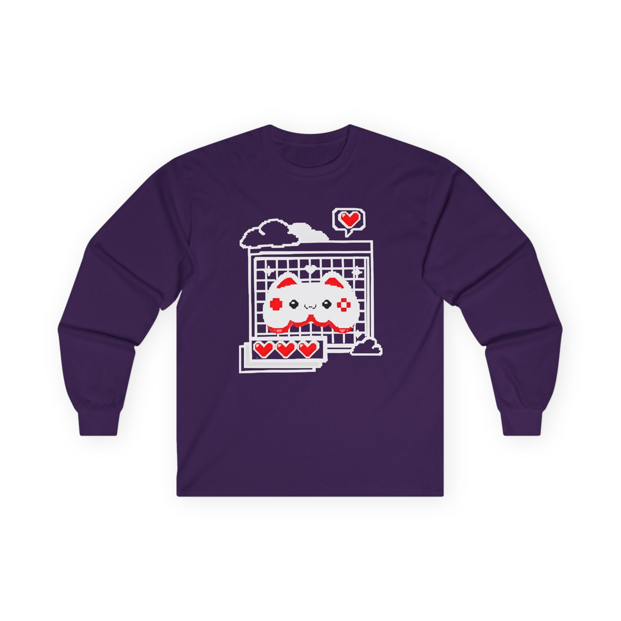 Aphmau Gamer Cat Unisex Ultra Cotton Long Sleeve Tee - Image 19