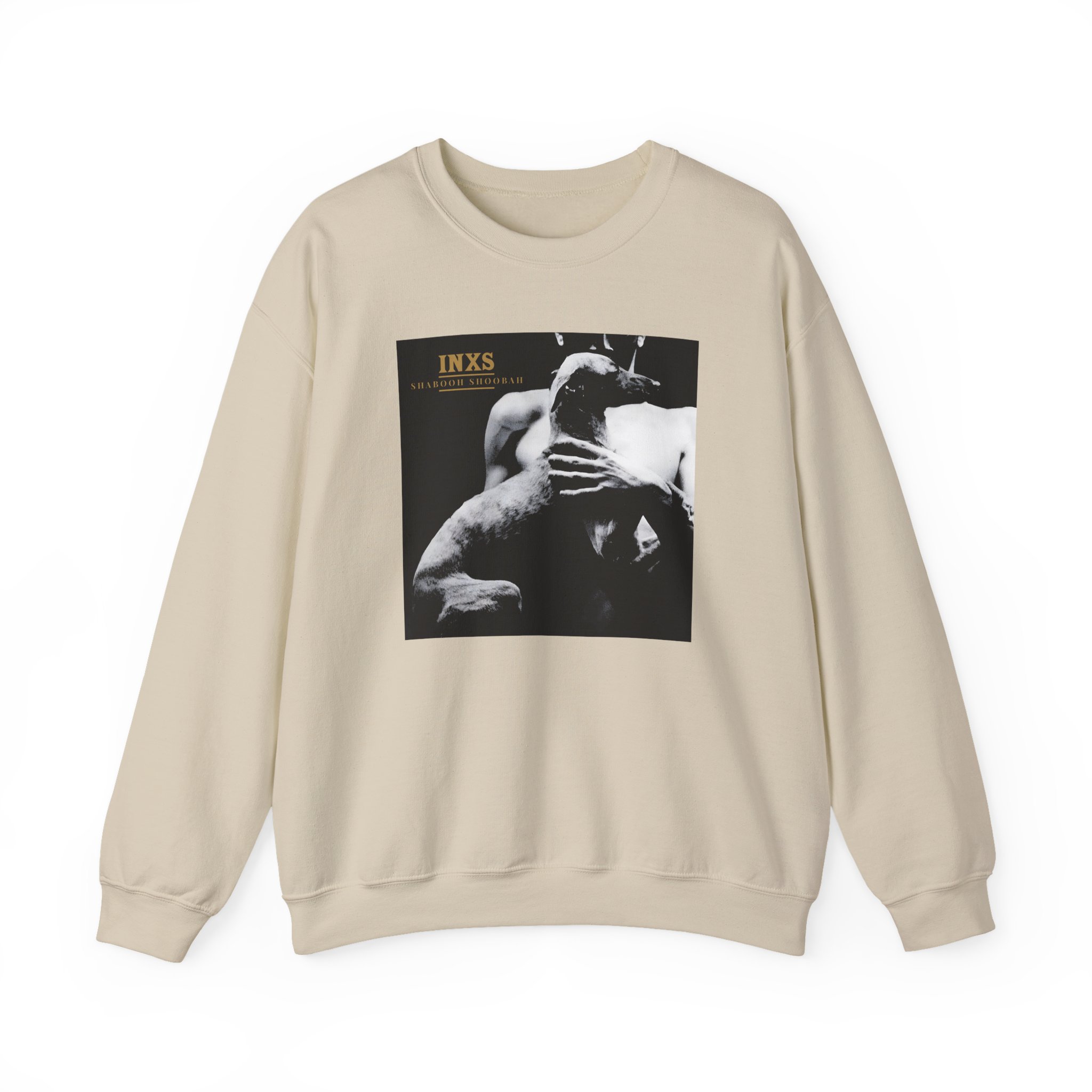 Inxs Shabooh Shoobah 40th Anniversary Unisex Heavy Blend™ Crewneck Sweatshirt - Image 5