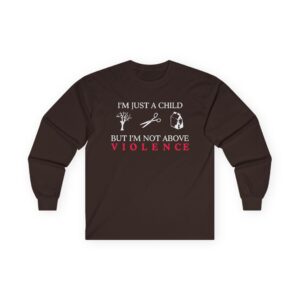 Ethel Cain Not Above Violence Unisex Ultra Cotton Long Sleeve Tee