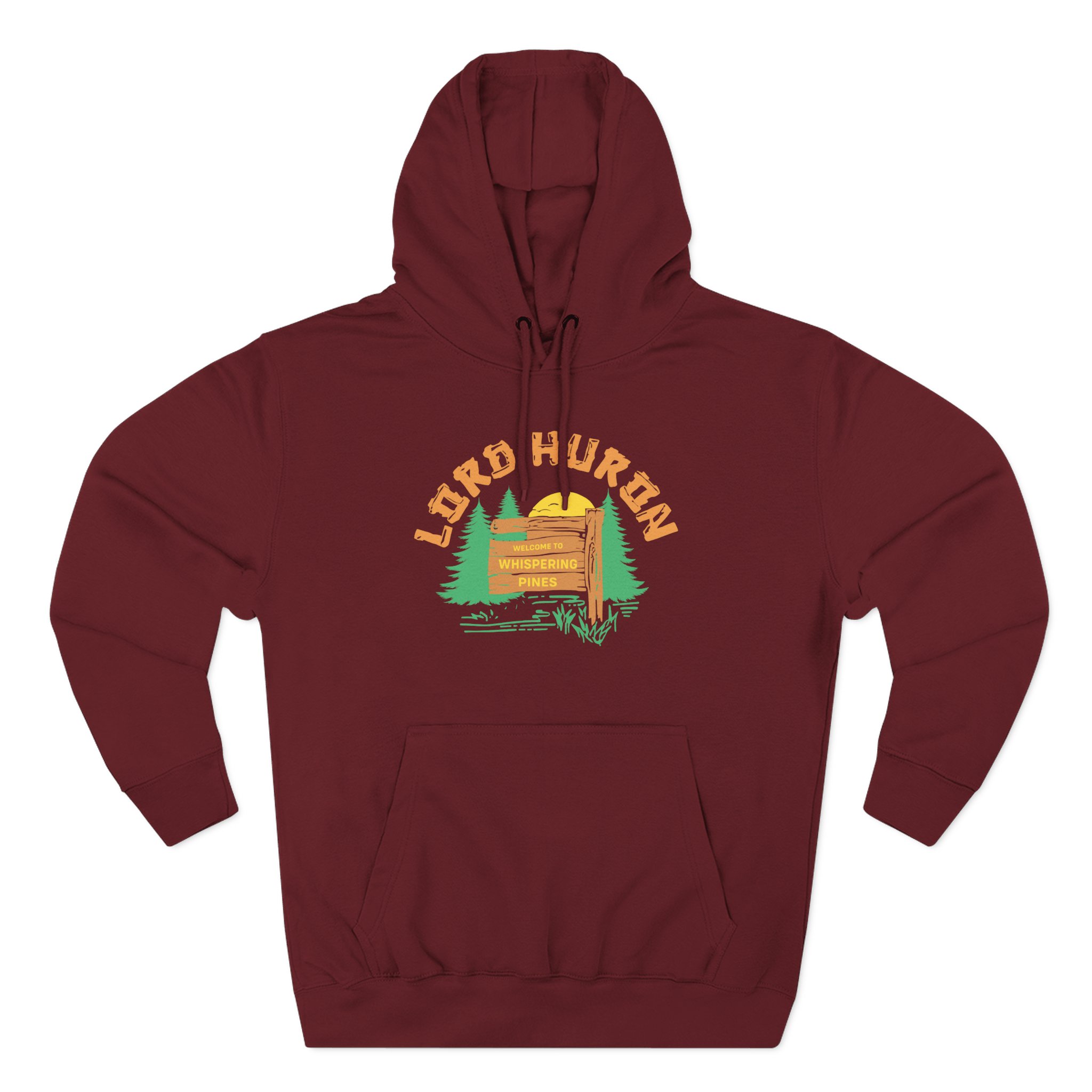Lord Huron Three-Panel Fleece Hoodie - Image 9