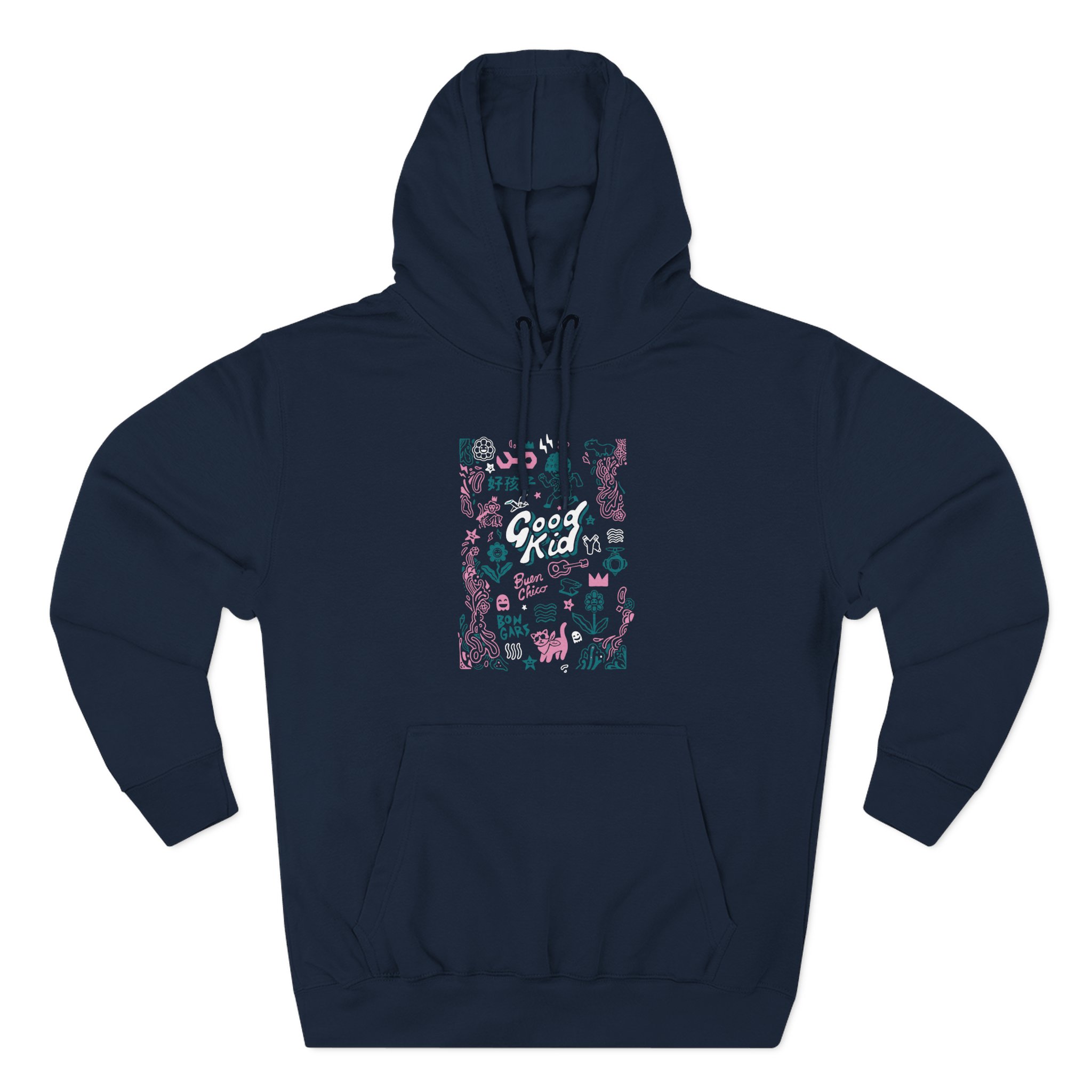 Good Kid Icons Three-Panel Fleece Hoodie - Image 3
