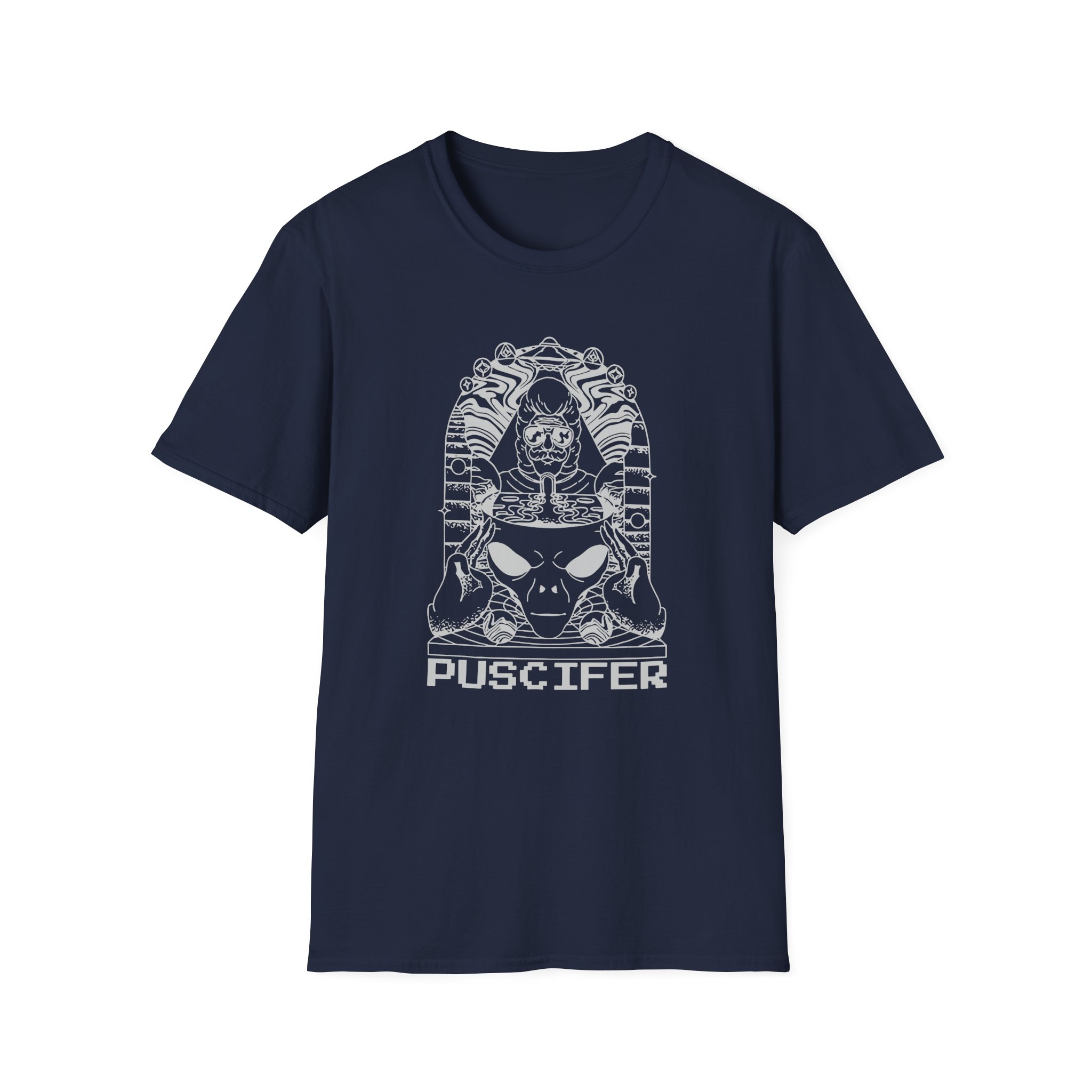 Puscifer Alien Exist Unisex Softstyle T-Shirt - Image 5