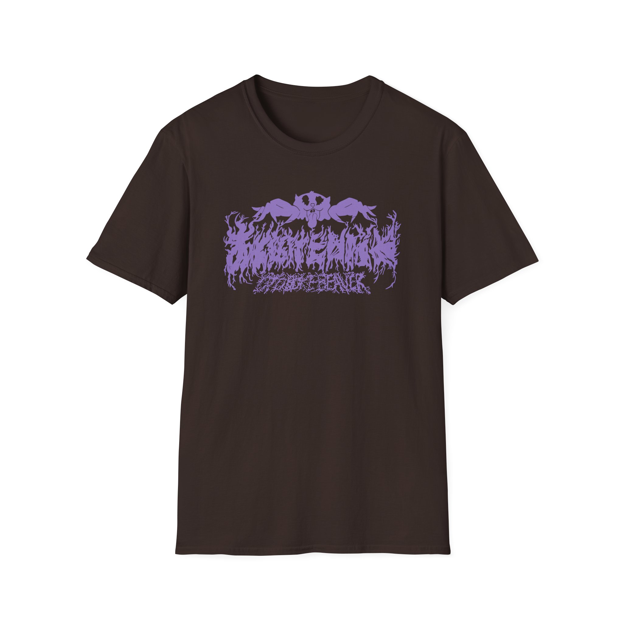 Otoboke Beaver Metal Beaver' Logo Unisex Softstyle T-Shirt - Image 3