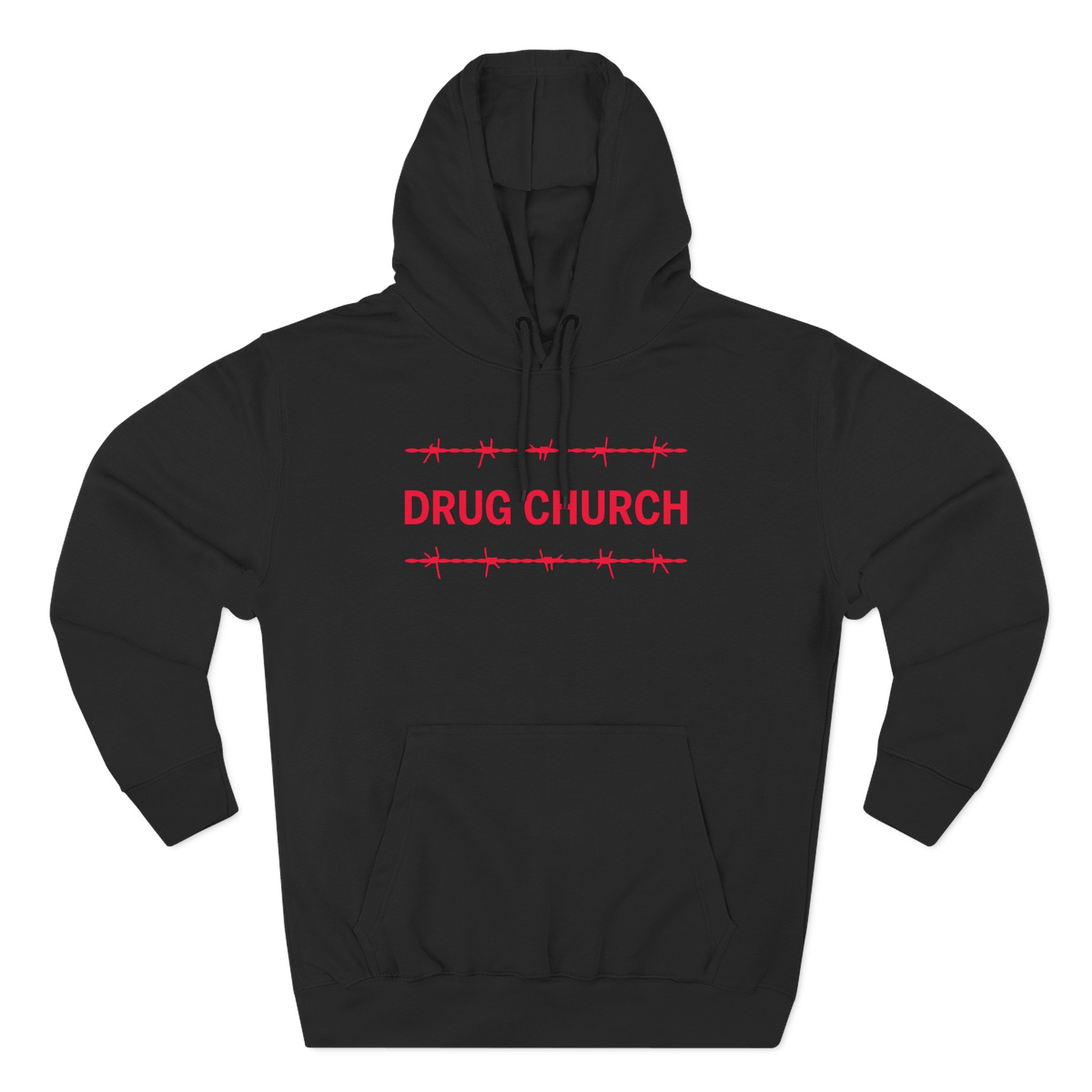 Drug Church Cheer Three-Panel Fleece Hoodie - Image 9