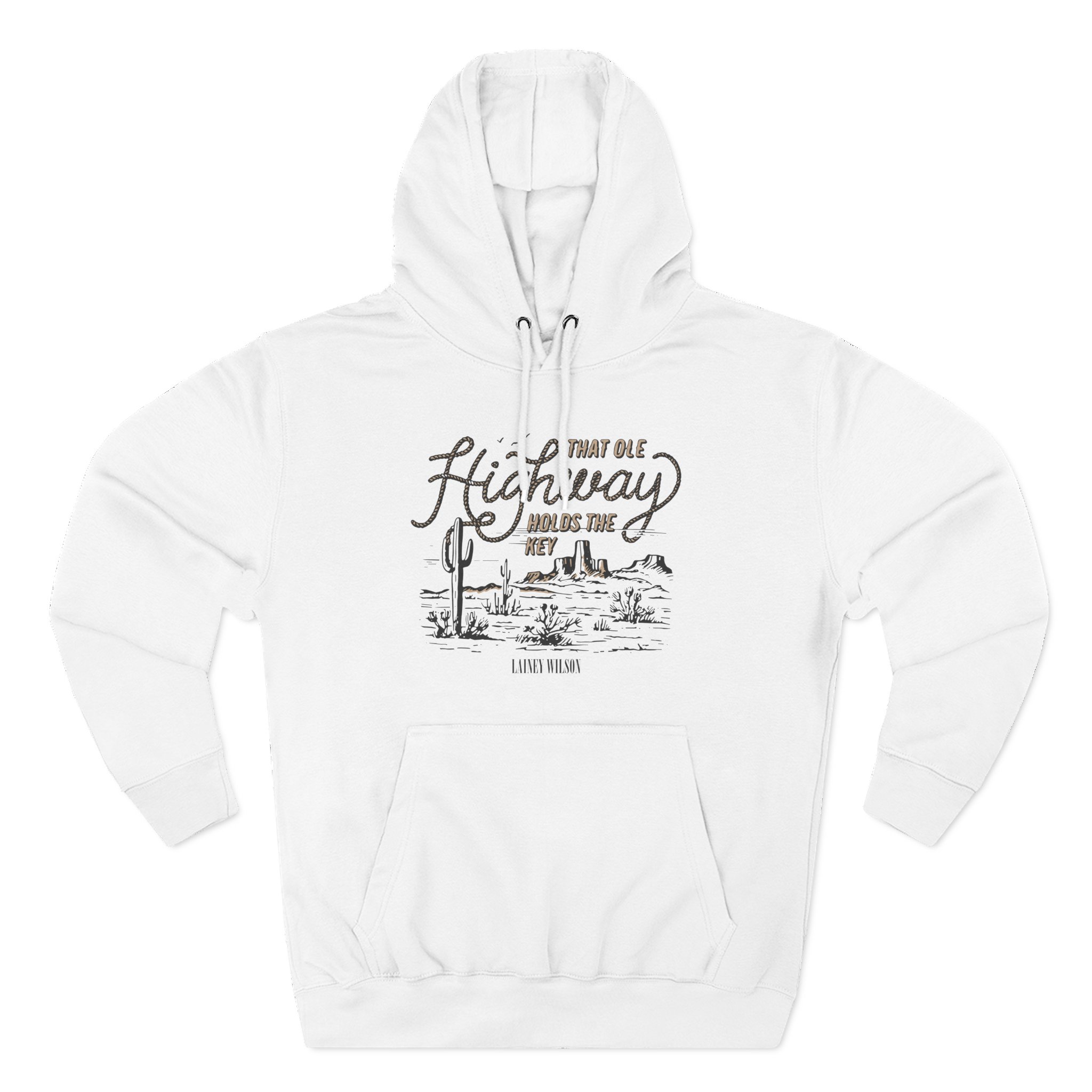 Lainey Wilson Highway Three-Panel Fleece Hoodie