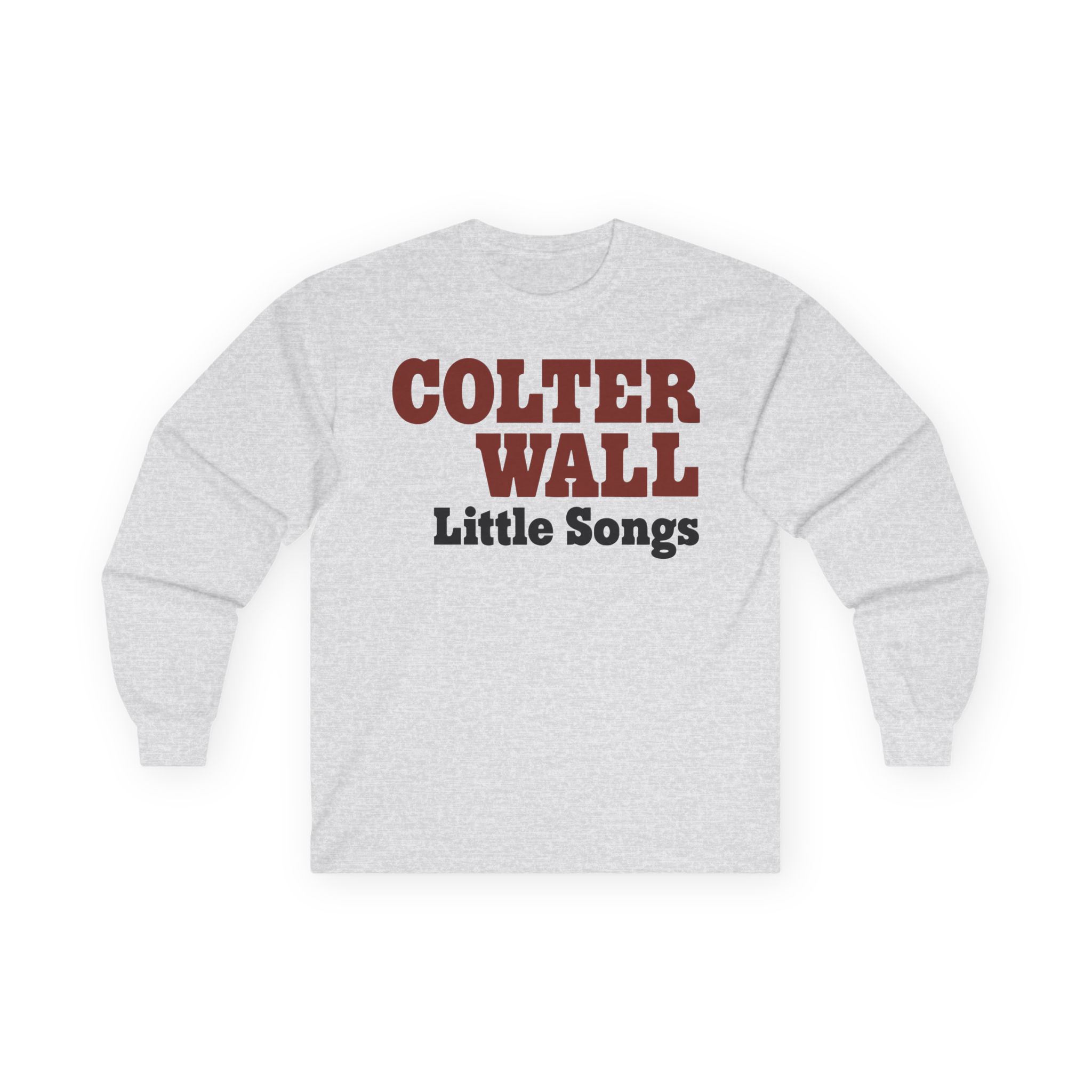 Colter Wall Little Songs Unisex Ultra Cotton Long Sleeve Tee - Image 3